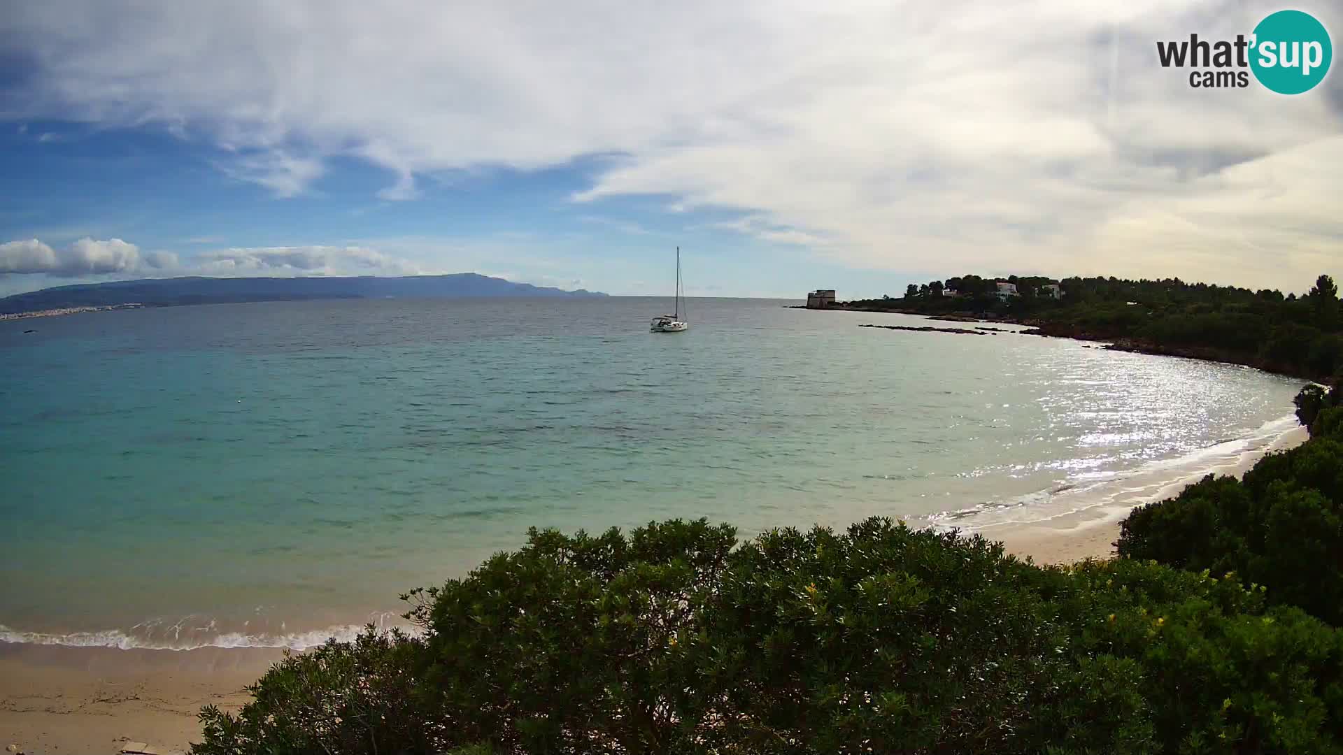 Webcam spiaggia Lazzaretto | Alghero | Sardegna