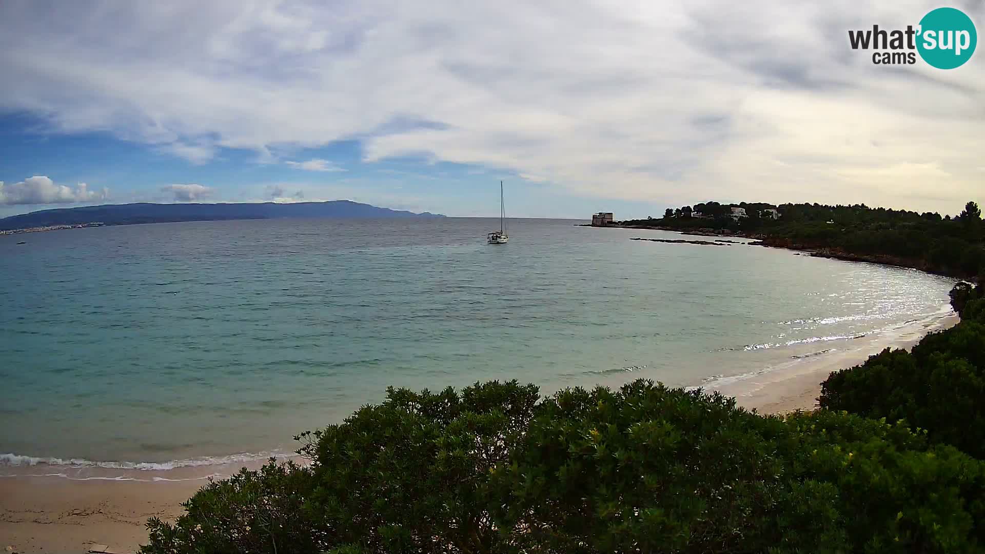 Webcam Lazzaretto Strand | Alghero | Sardinien