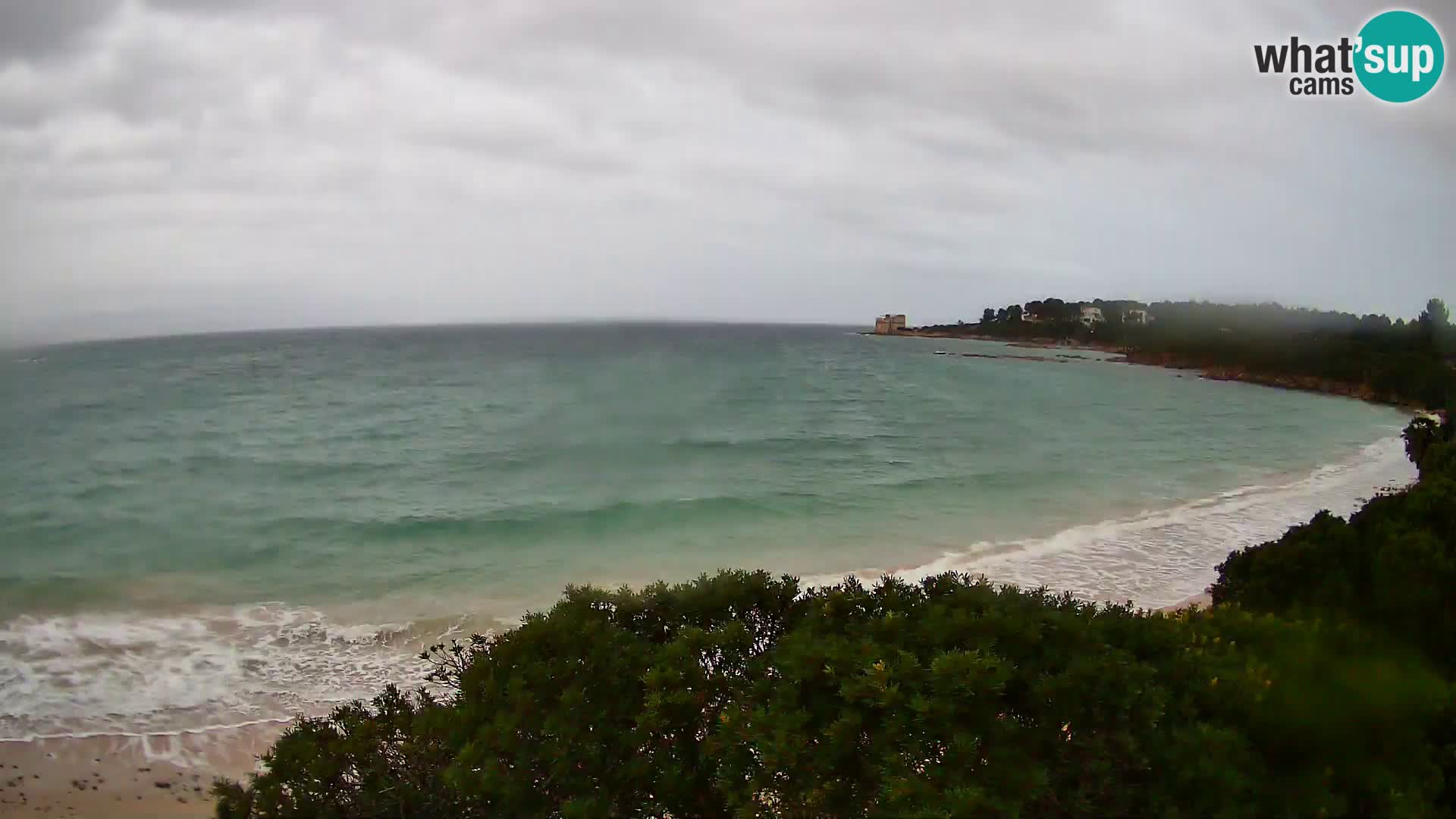 Kamera plaža Lazzaretto | Alghero | Sardinija