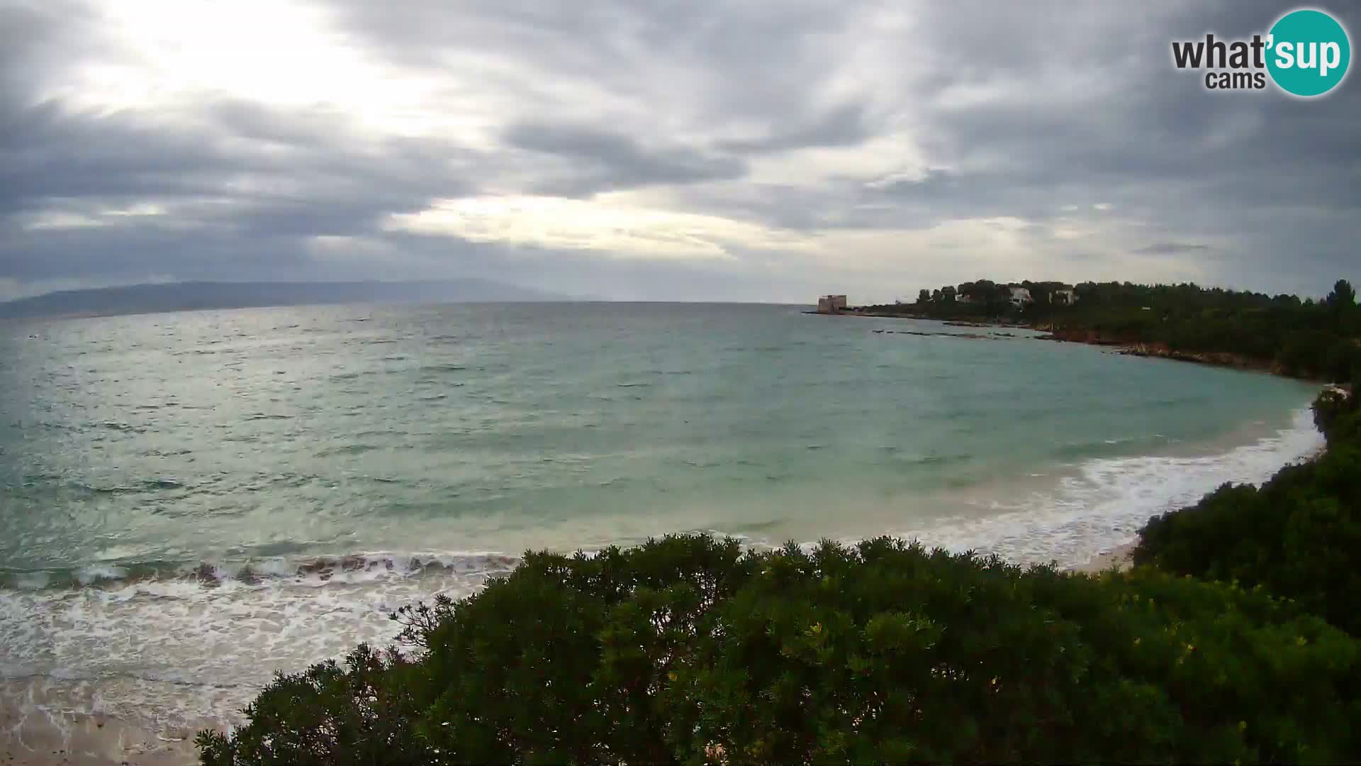 Kamera plaža Lazzaretto | Alghero | Sardinija