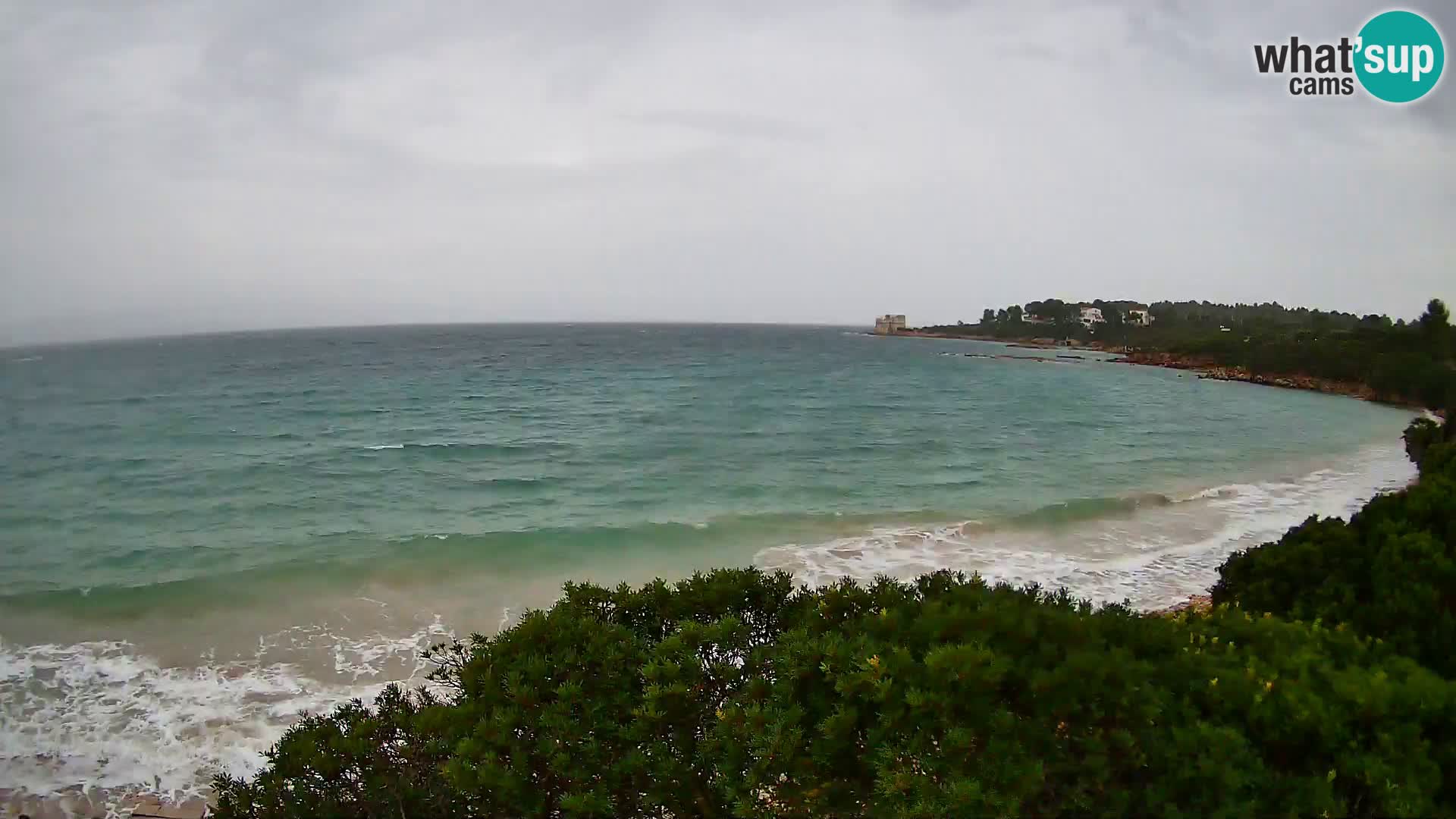 Kamera plaža Lazzaretto | Alghero | Sardinija