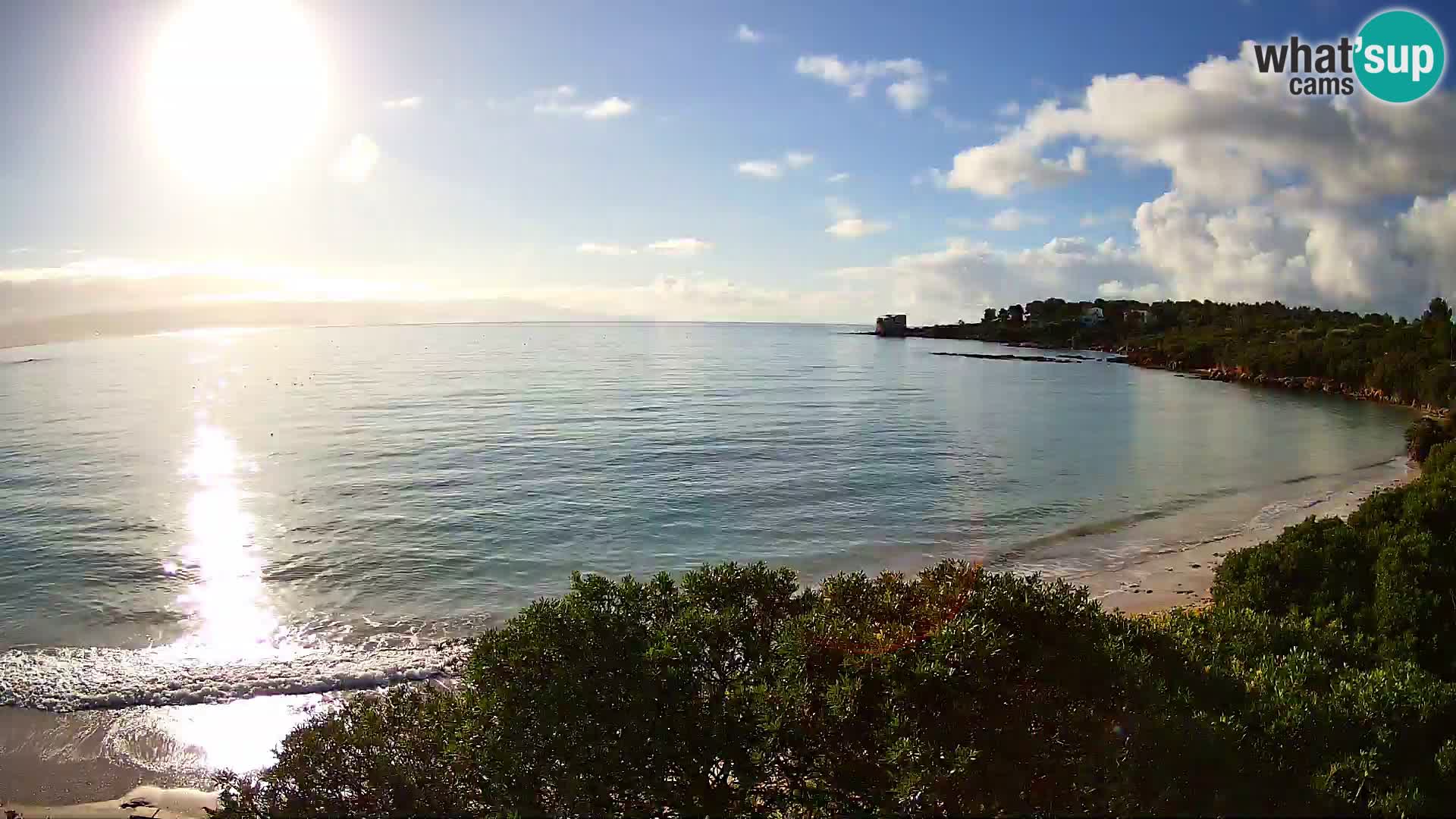 Webcam Lazzaretto Strand | Alghero | Sardinien