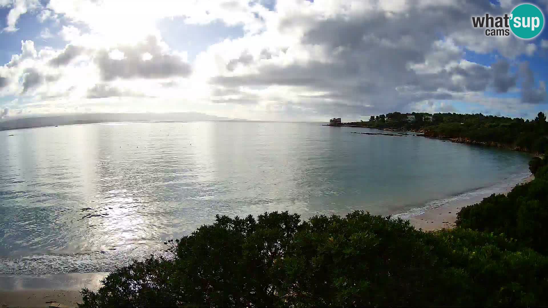 Web kamera plaža Lazzaretto | Alghero | Sardinija