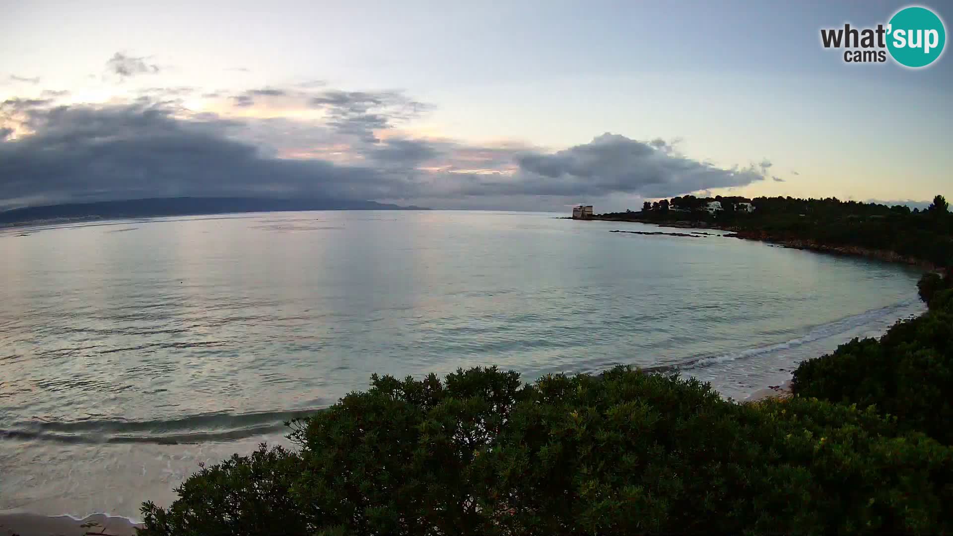 Webcam Lazzaretto beach | Alghero | Sardinia
