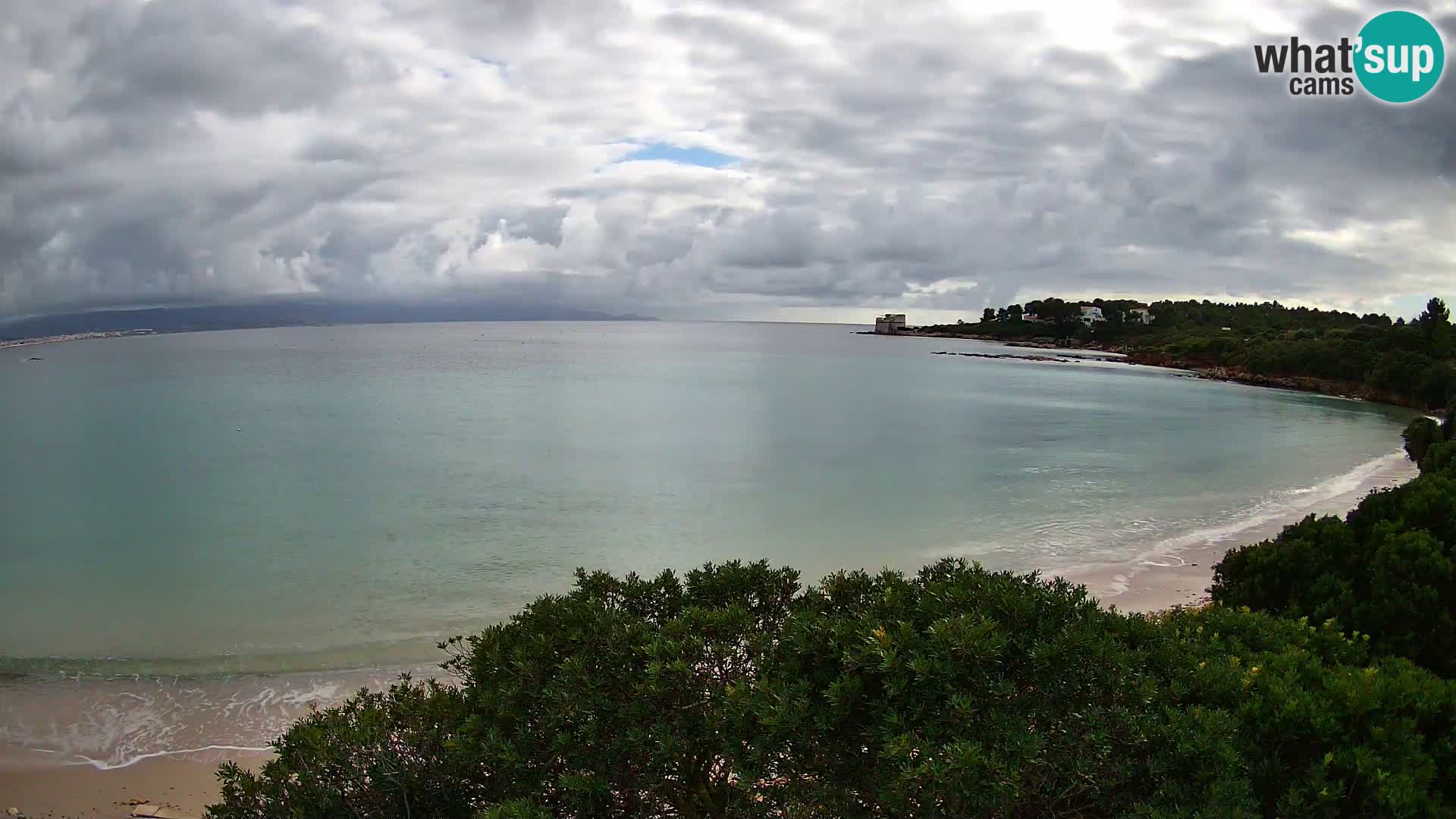 Kamera plaža Lazzaretto | Alghero | Sardinija