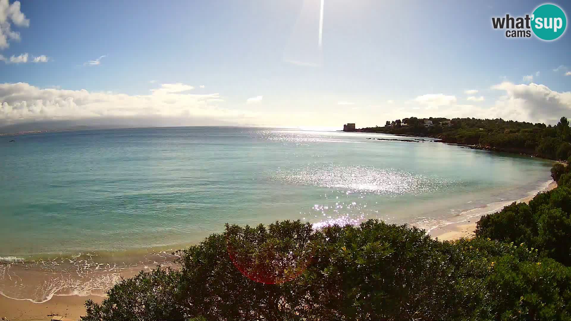 Webcam spiaggia Lazzaretto | Alghero | Sardegna