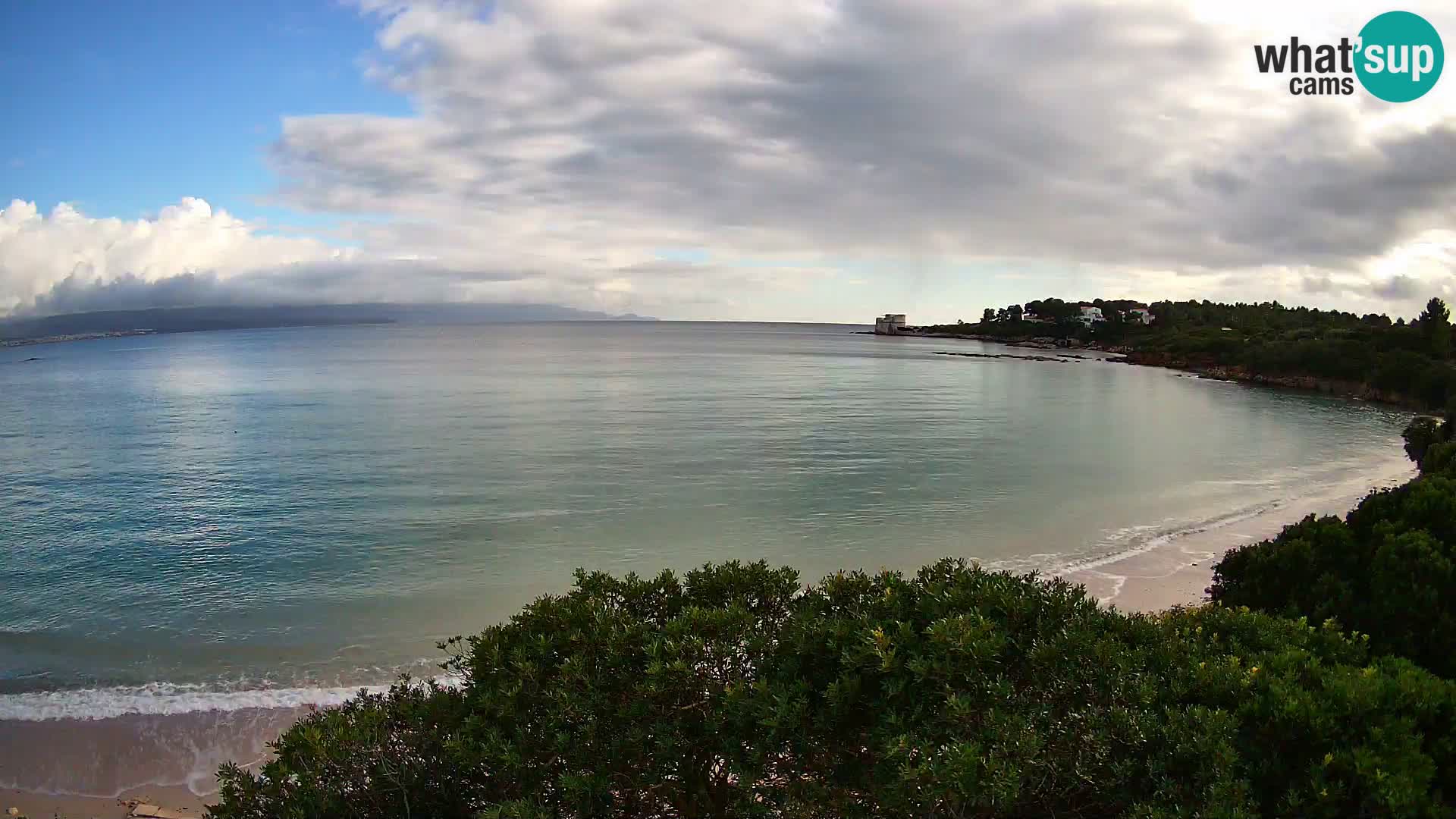 Webcam Lazzaretto beach | Alghero | Sardinia