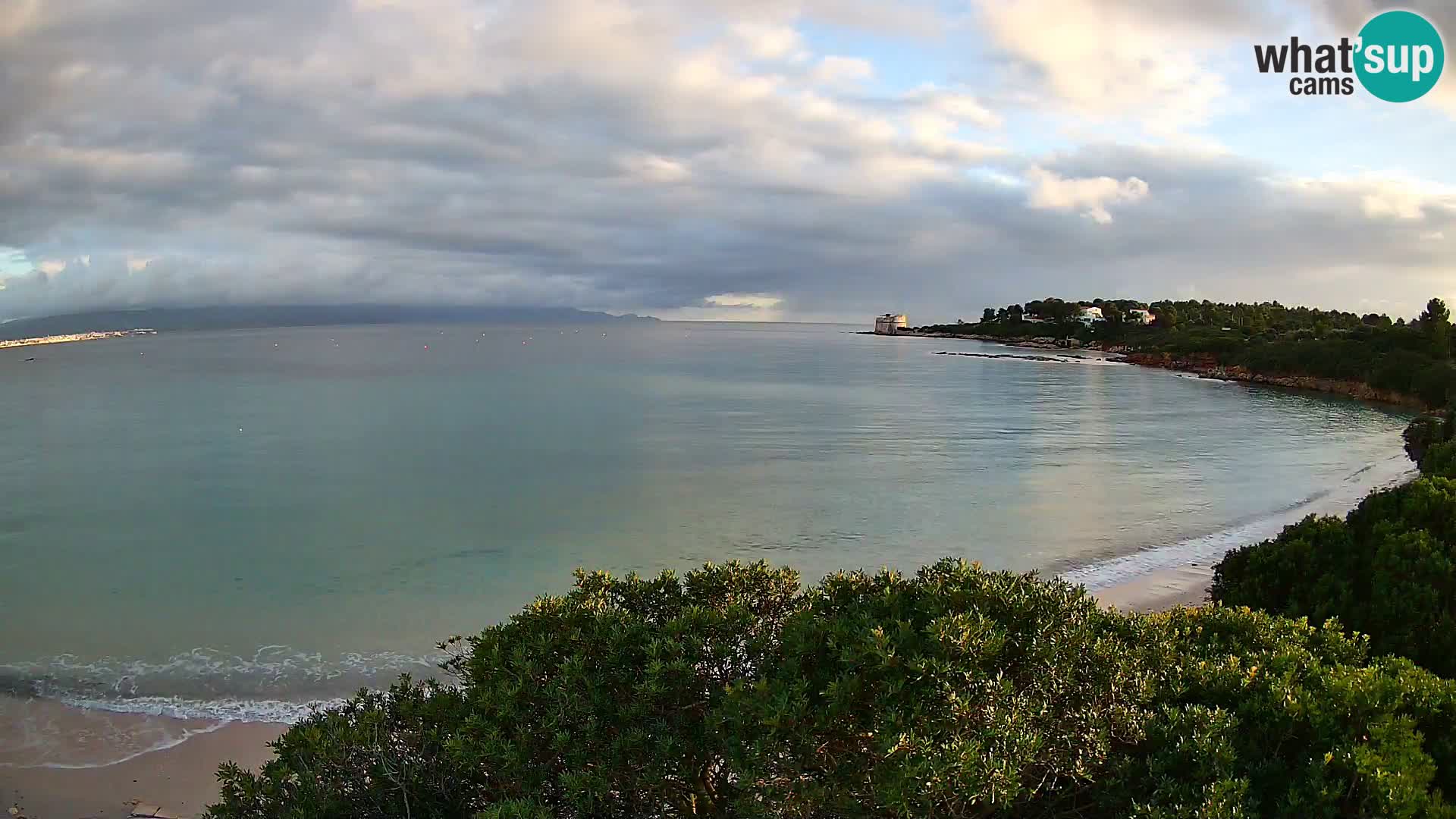 Webcam Lazzaretto beach | Alghero | Sardinia