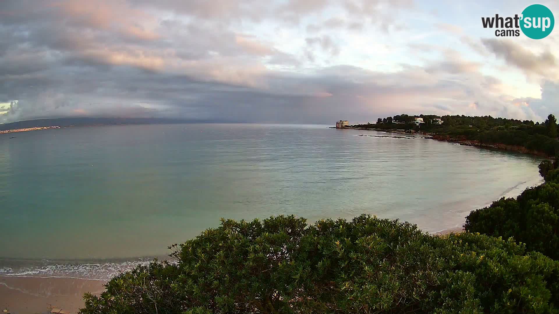 Webcam Lazzaretto beach | Alghero | Sardinia