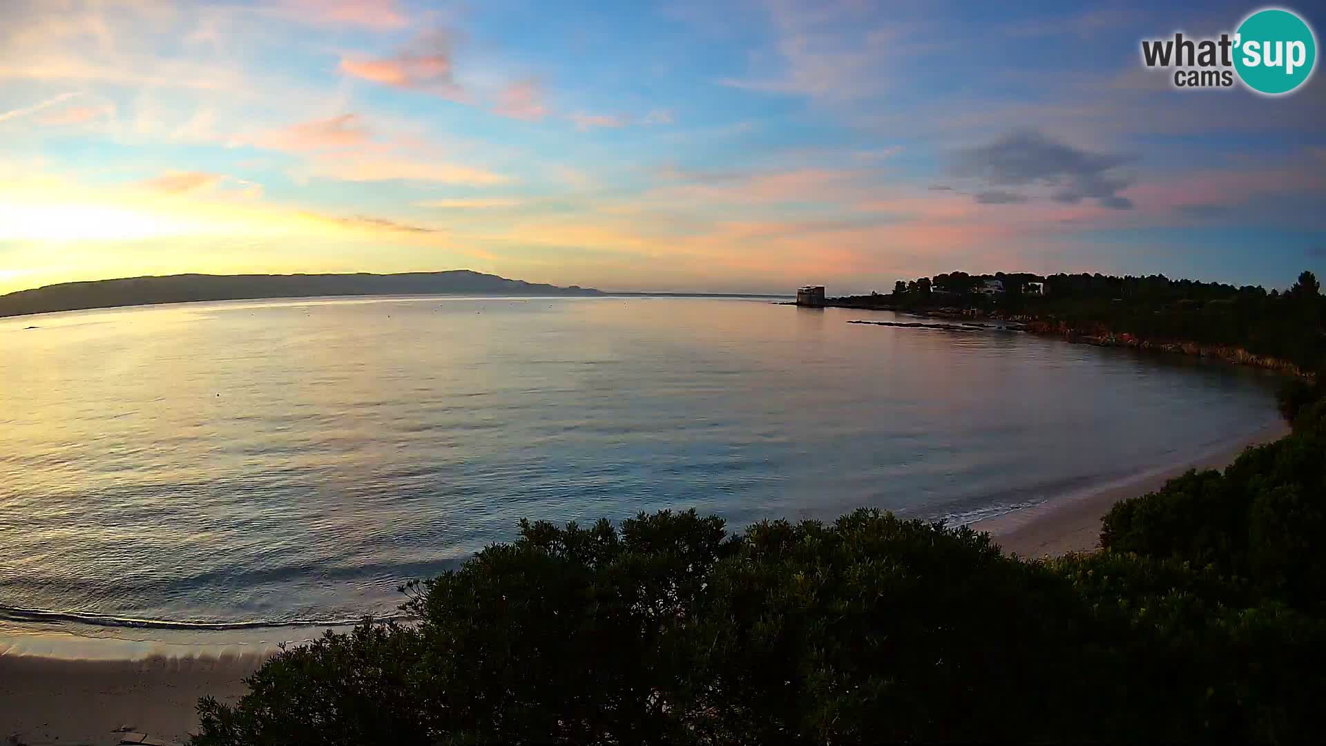 Webcam Lazzaretto Strand | Alghero | Sardinien