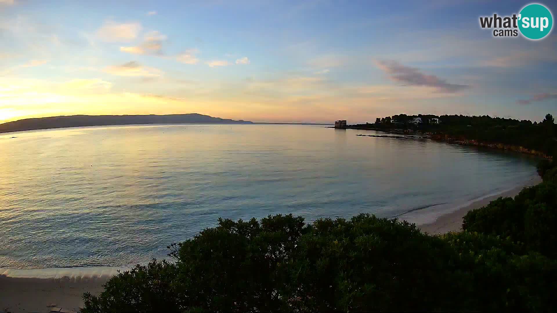 Webcam Lazzaretto beach | Alghero | Sardinia