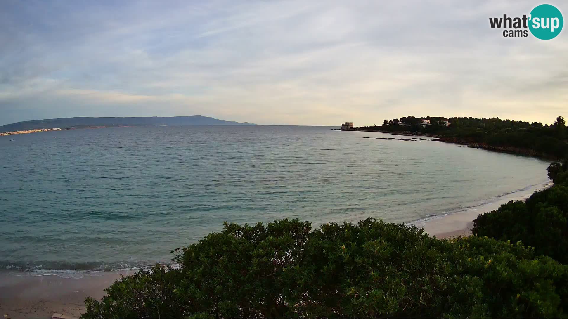 Web kamera plaža Lazzaretto | Alghero | Sardinija