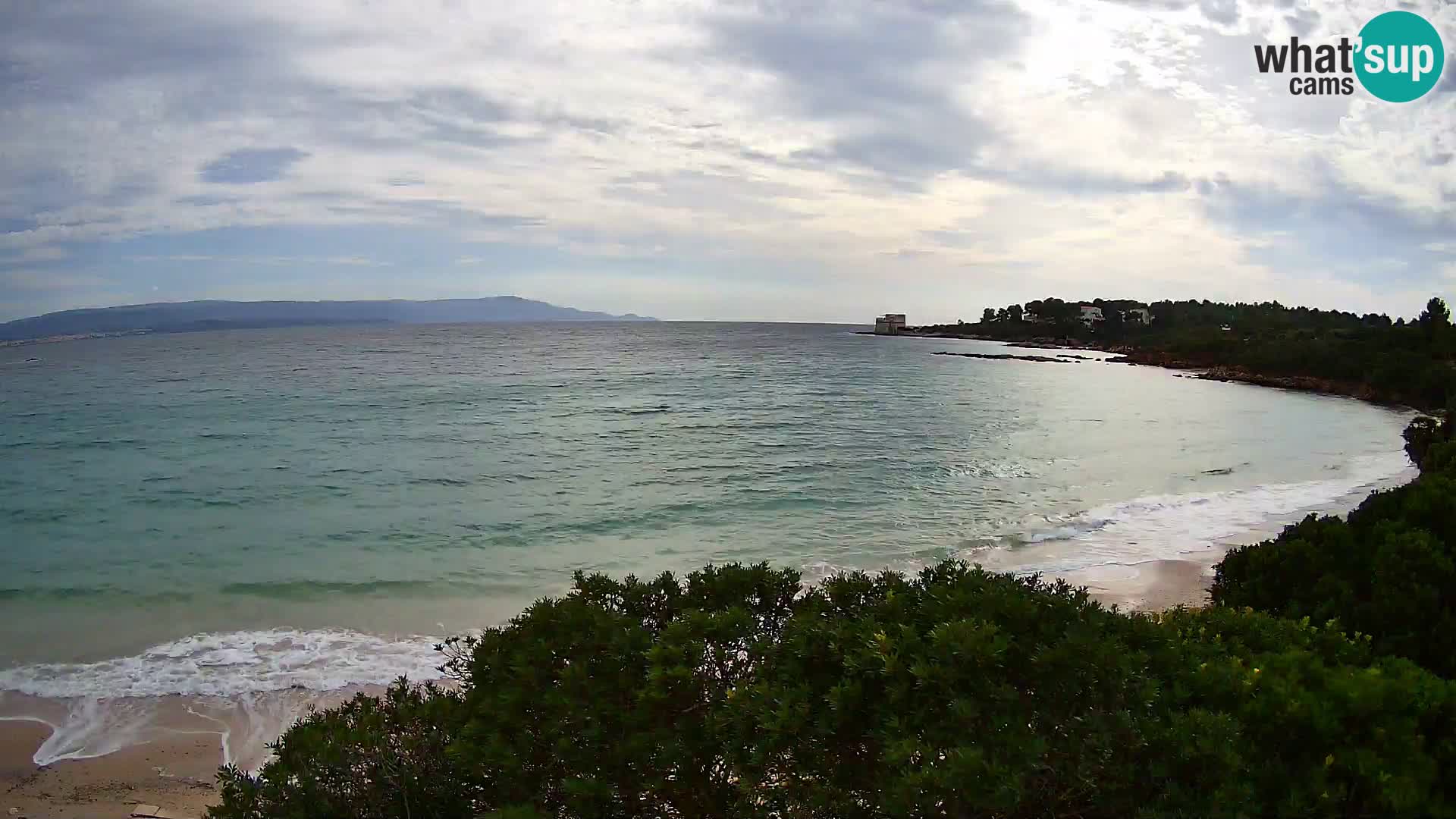 Webcam Lazzaretto Strand | Alghero | Sardinien