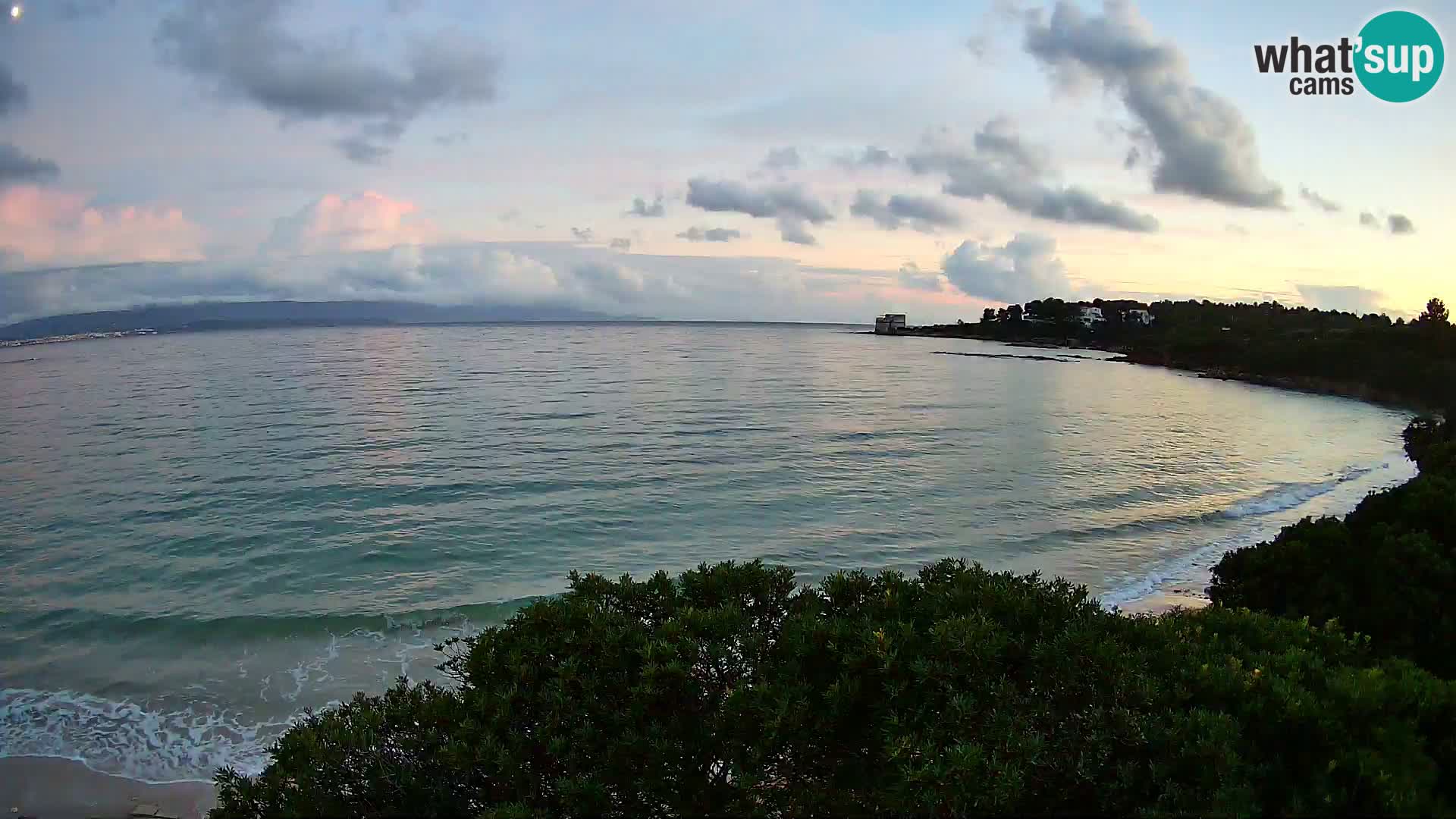 Kamera plaža Lazzaretto | Alghero | Sardinija