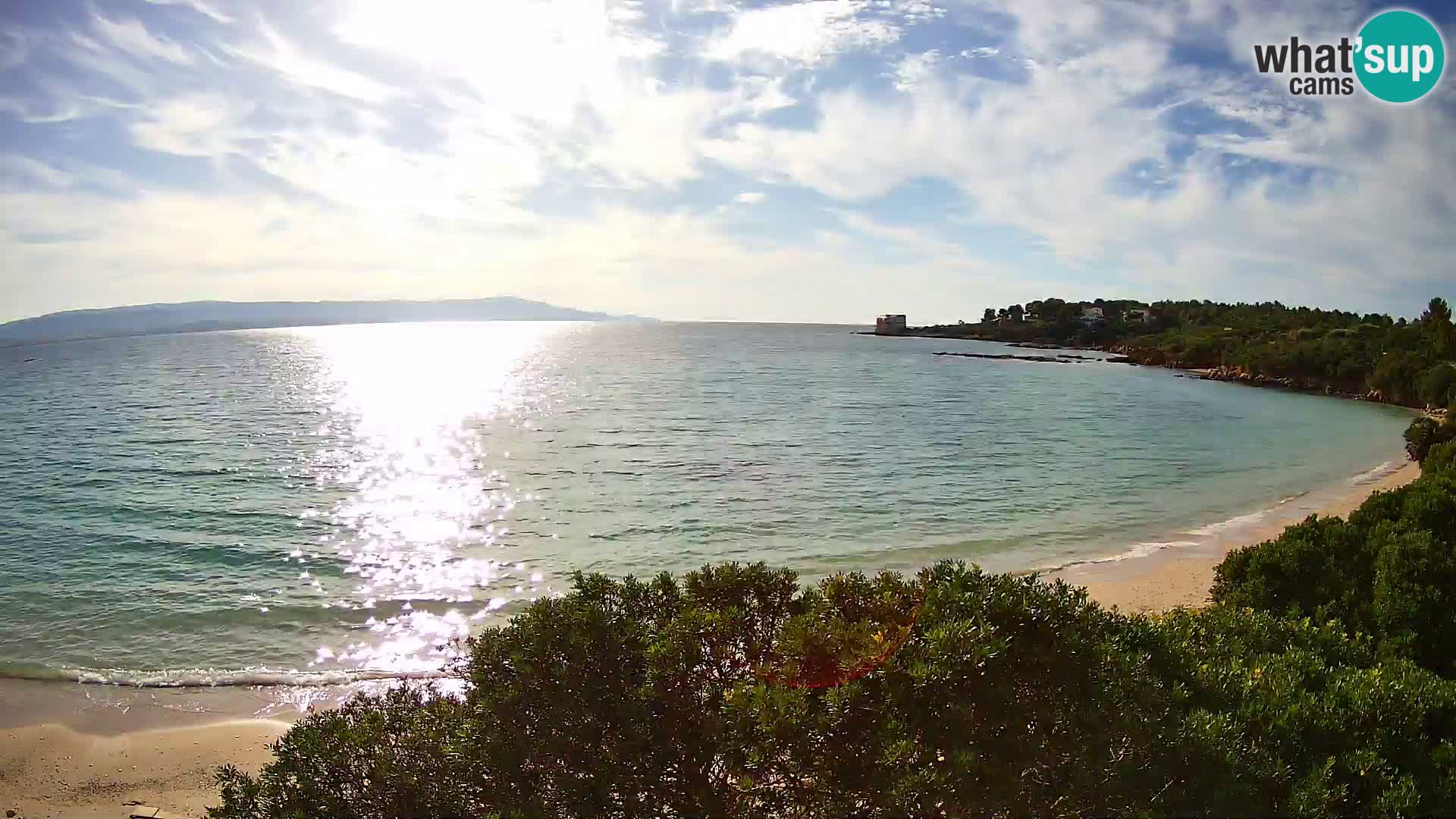 Plage Lazzaretto livecam | Alghero | Sardaigne
