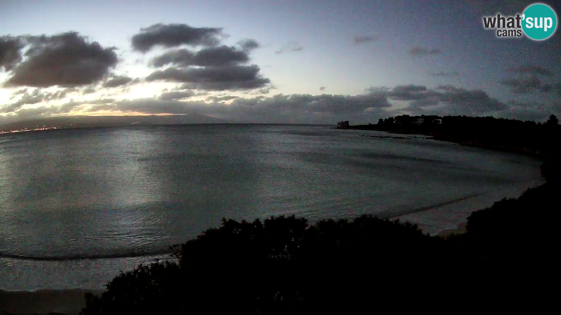 Web kamera plaža Lazzaretto | Alghero | Sardinija