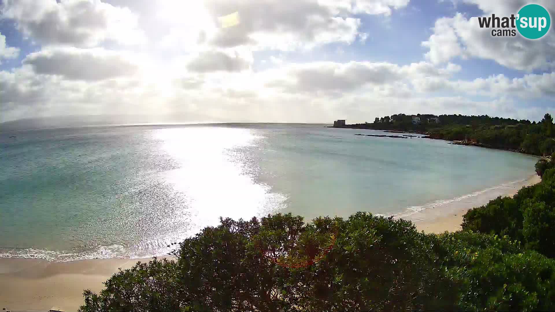 Webcam Lazzaretto beach | Alghero | Sardinia