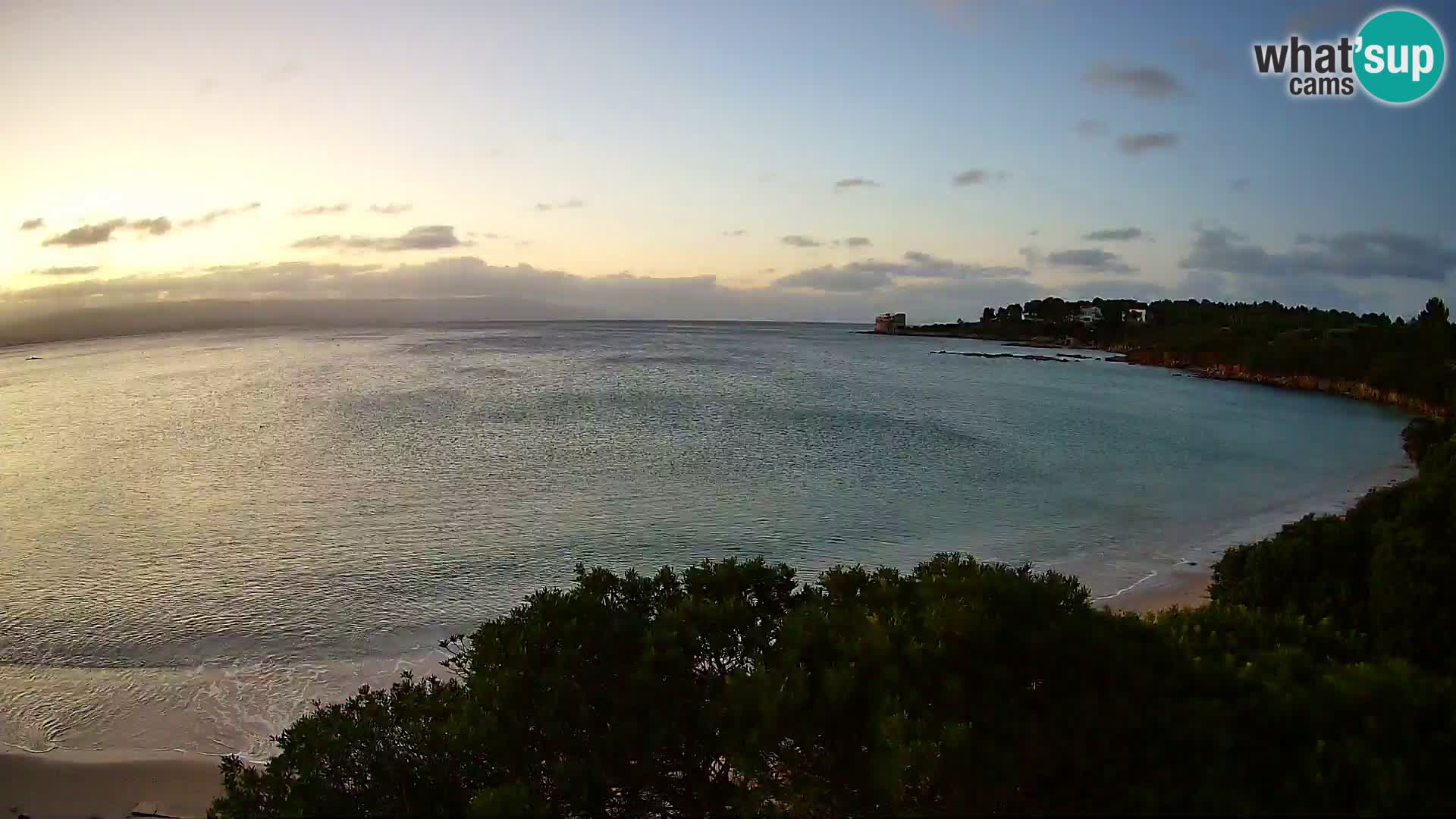Webcam Lazzaretto Strand | Alghero | Sardinien