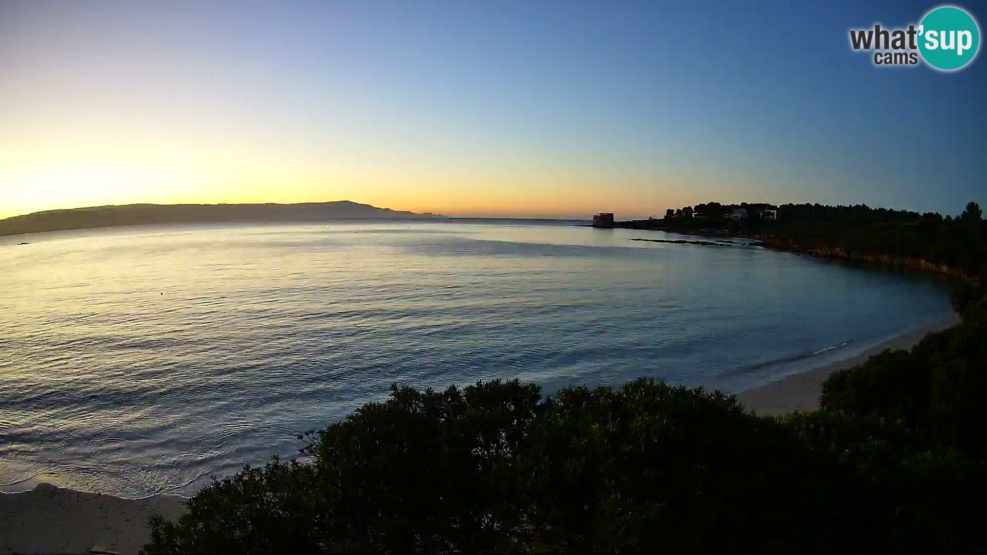 Webcam Lazzaretto beach | Alghero | Sardinia