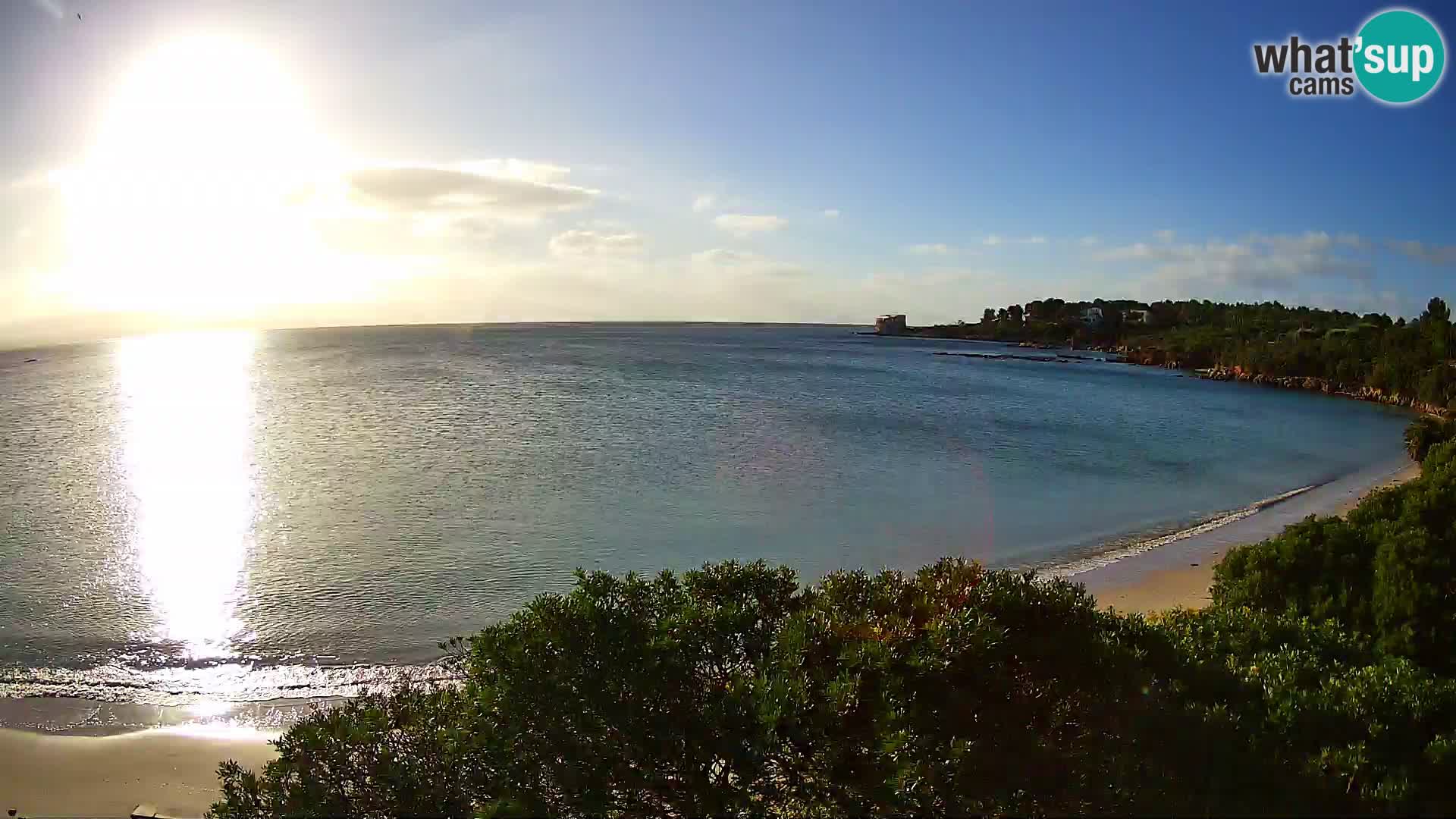 Webcam Lazzaretto beach | Alghero | Sardinia