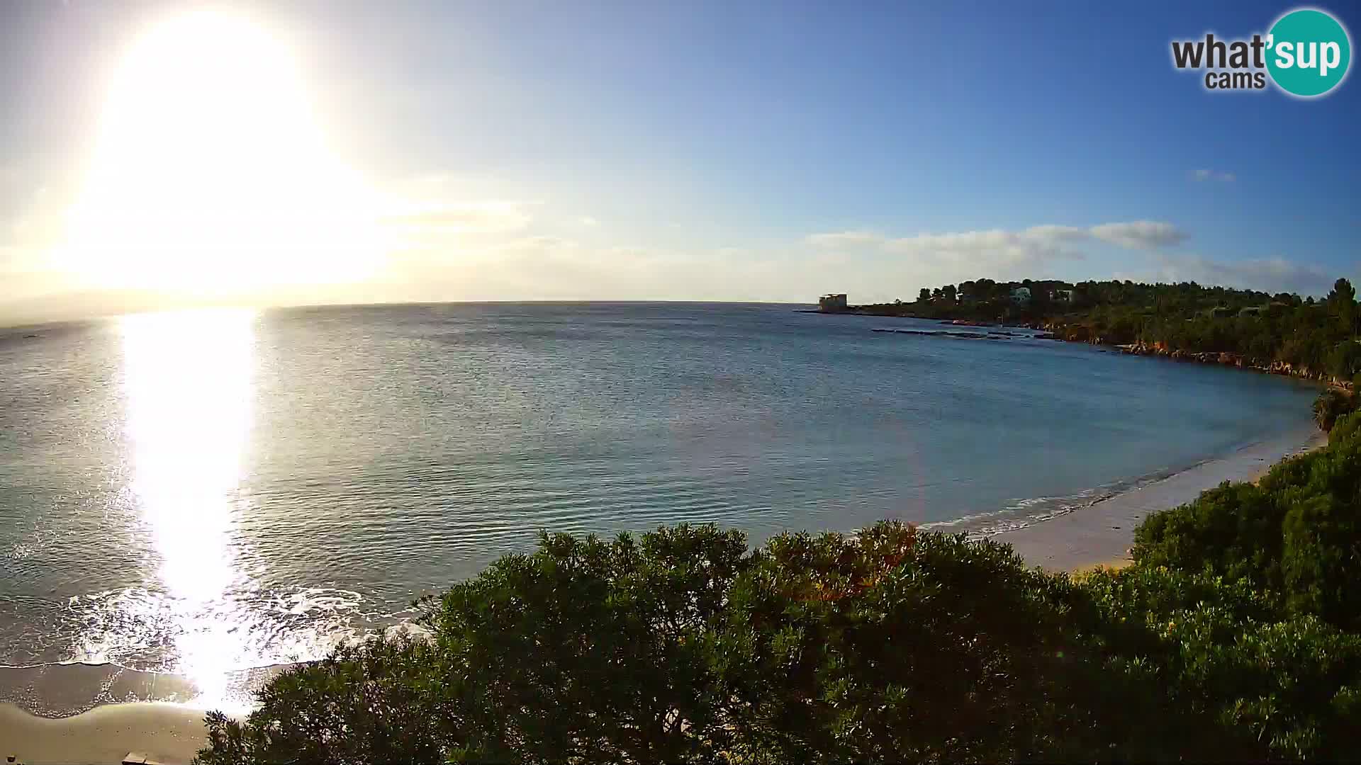Webcam Lazzaretto beach | Alghero | Sardinia