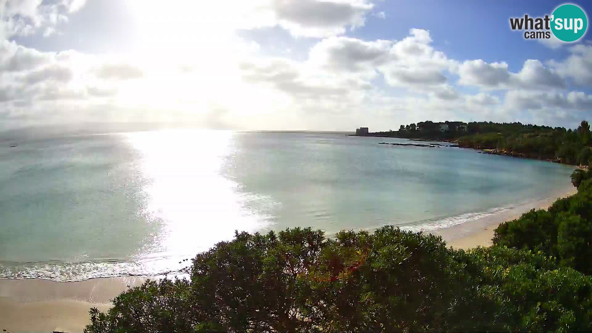 Webcam Lazzaretto beach | Alghero | Sardinia