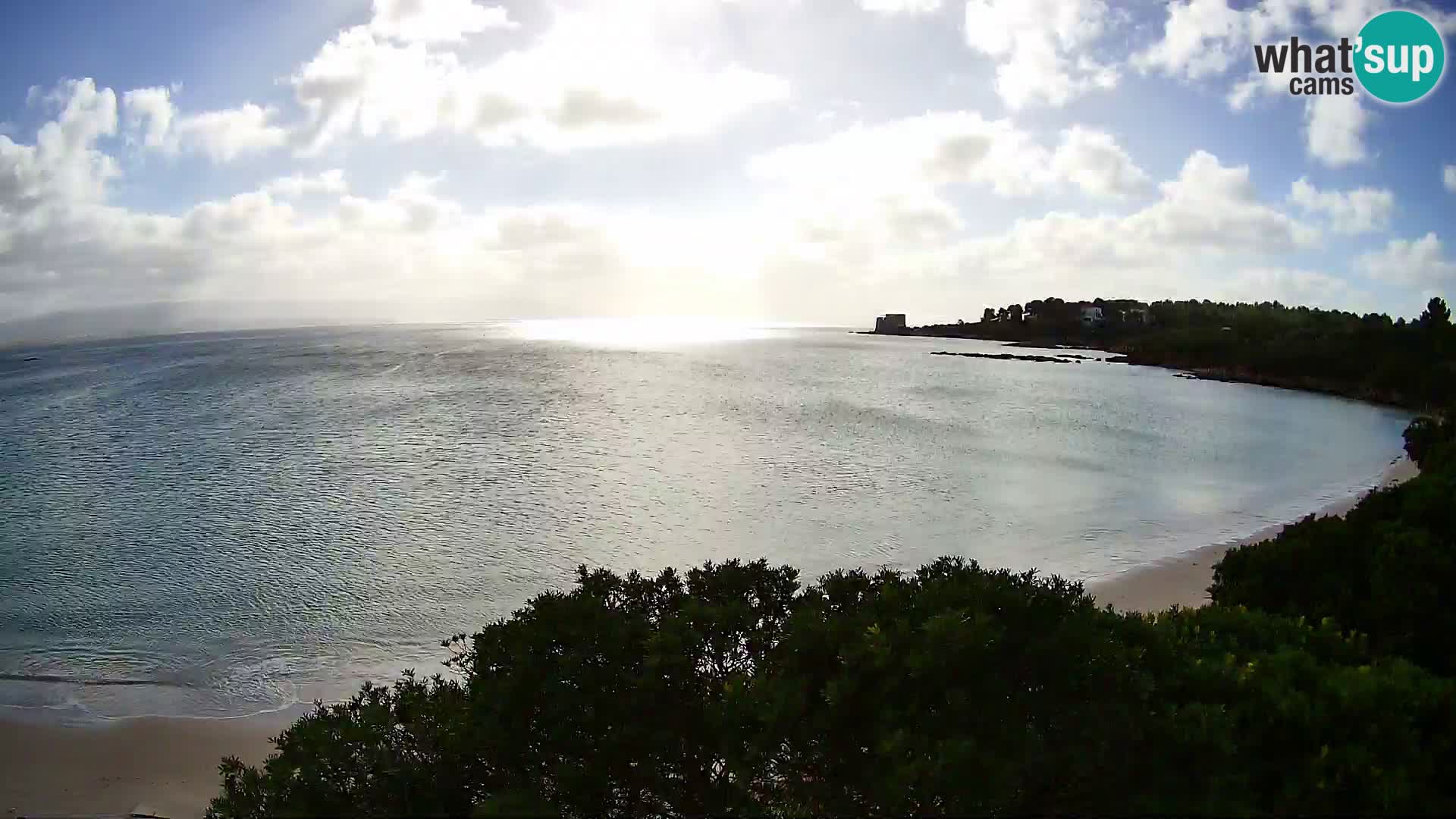 Webcam Lazzaretto Strand | Alghero | Sardinien