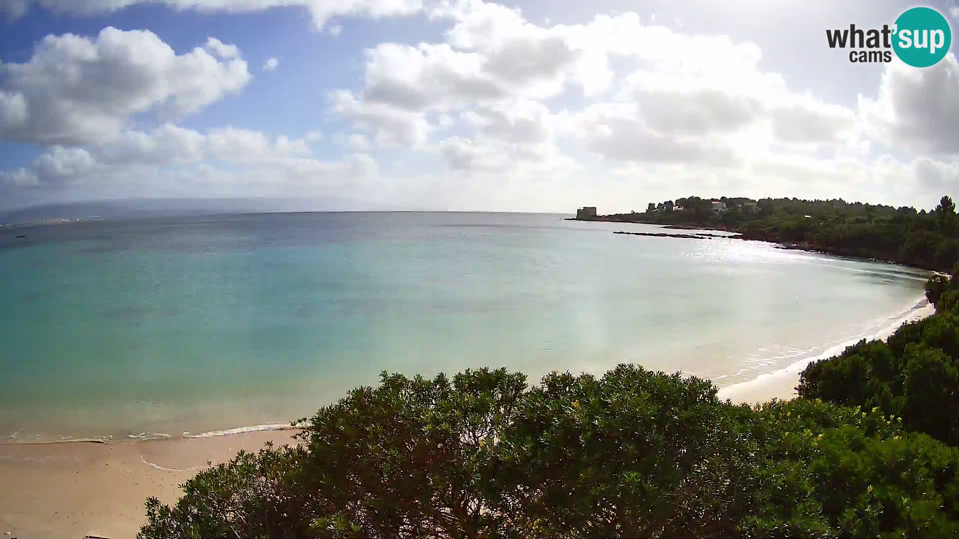 Webcam spiaggia Lazzaretto | Alghero | Sardegna