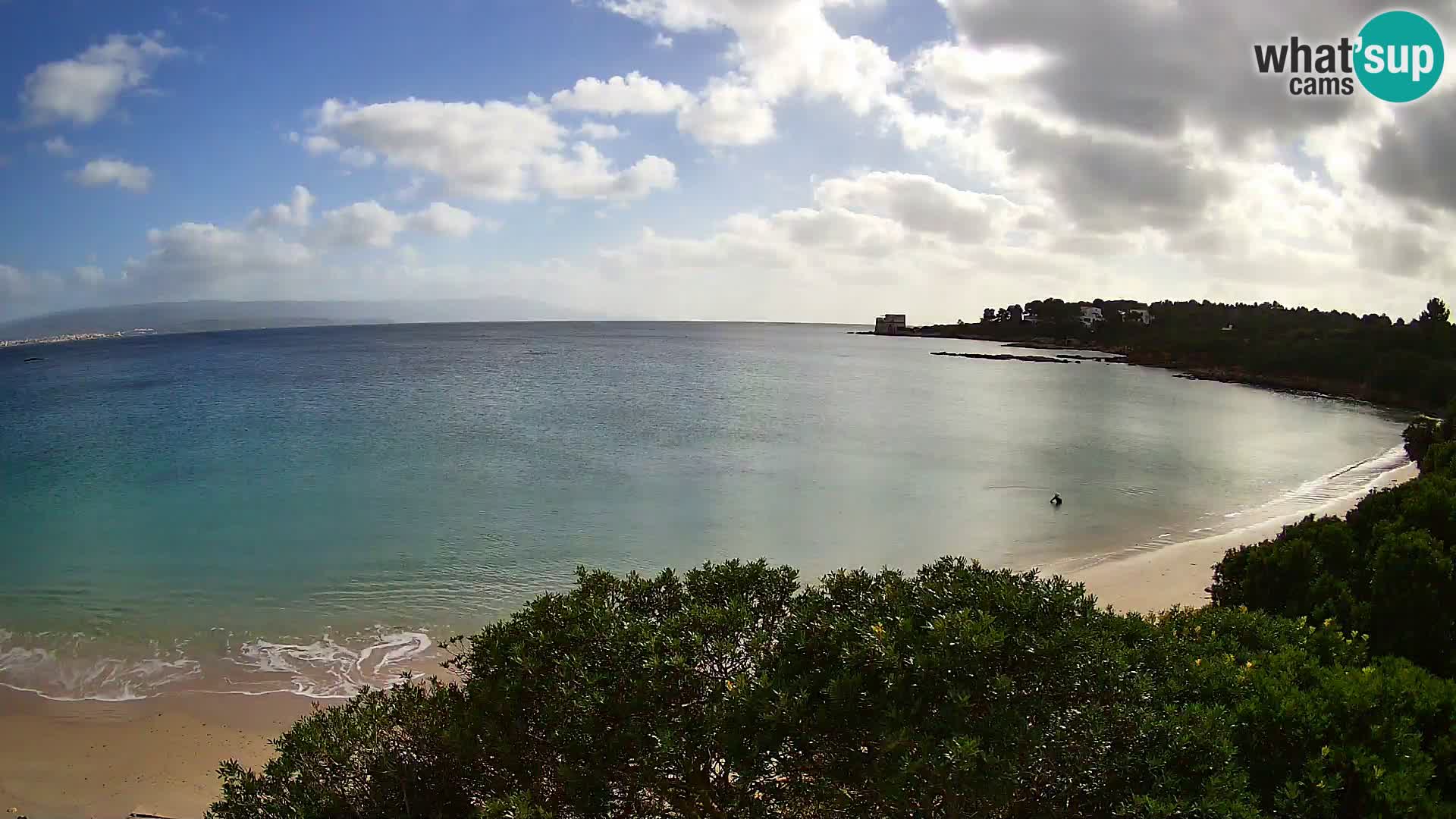 Webcam spiaggia Lazzaretto | Alghero | Sardegna