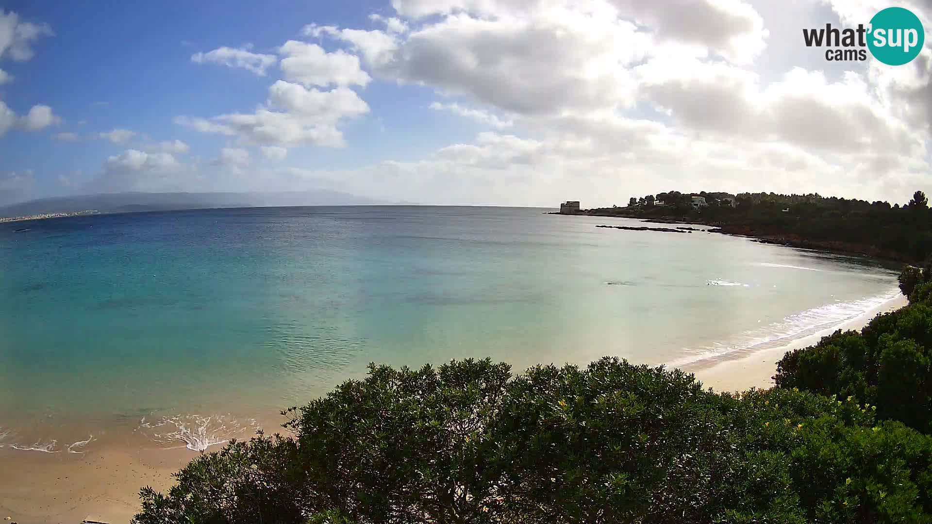 Webcam spiaggia Lazzaretto | Alghero | Sardegna