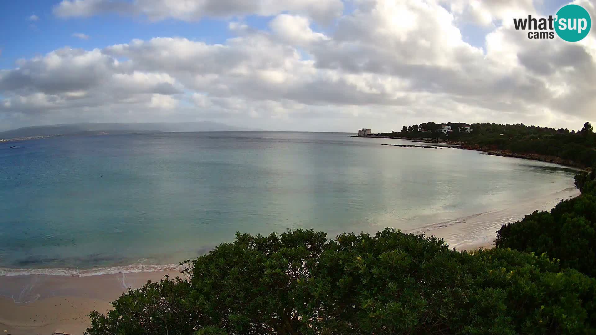 Plage Lazzaretto livecam | Alghero | Sardaigne