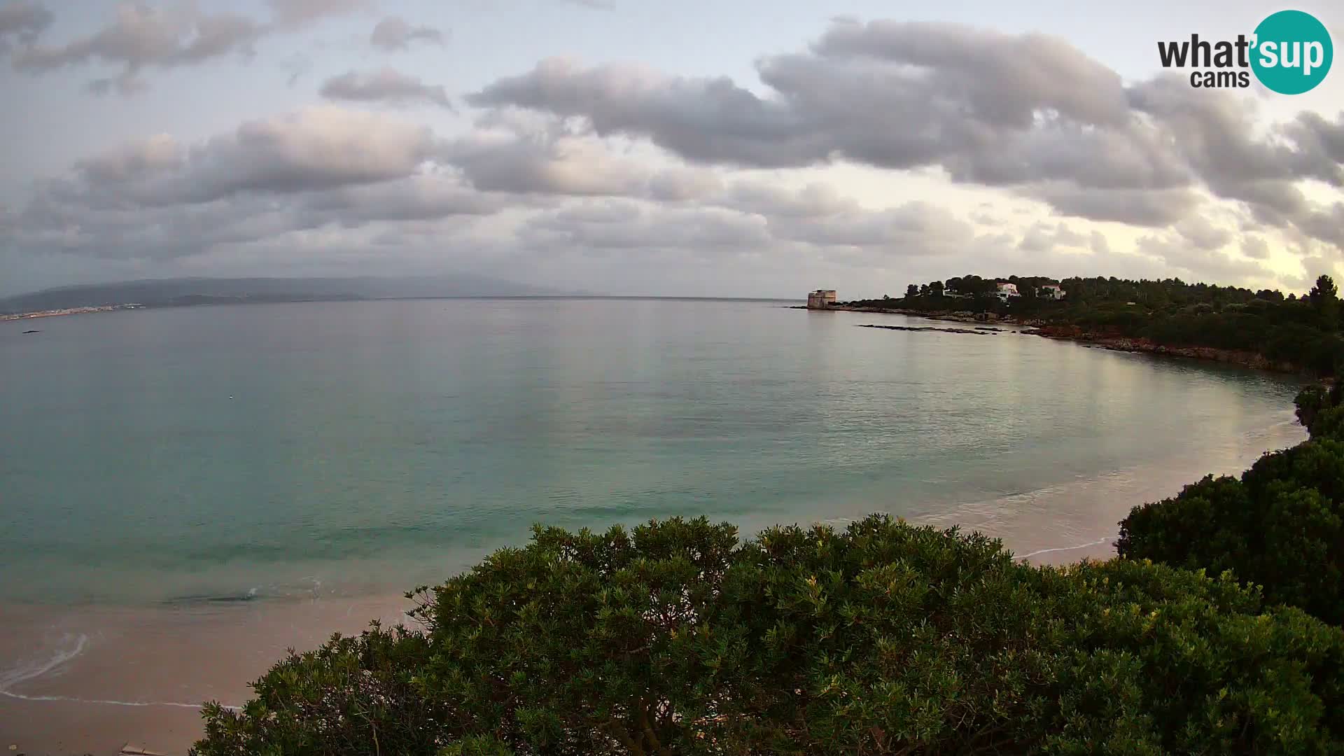 Webcam Lazzaretto Strand | Alghero | Sardinien