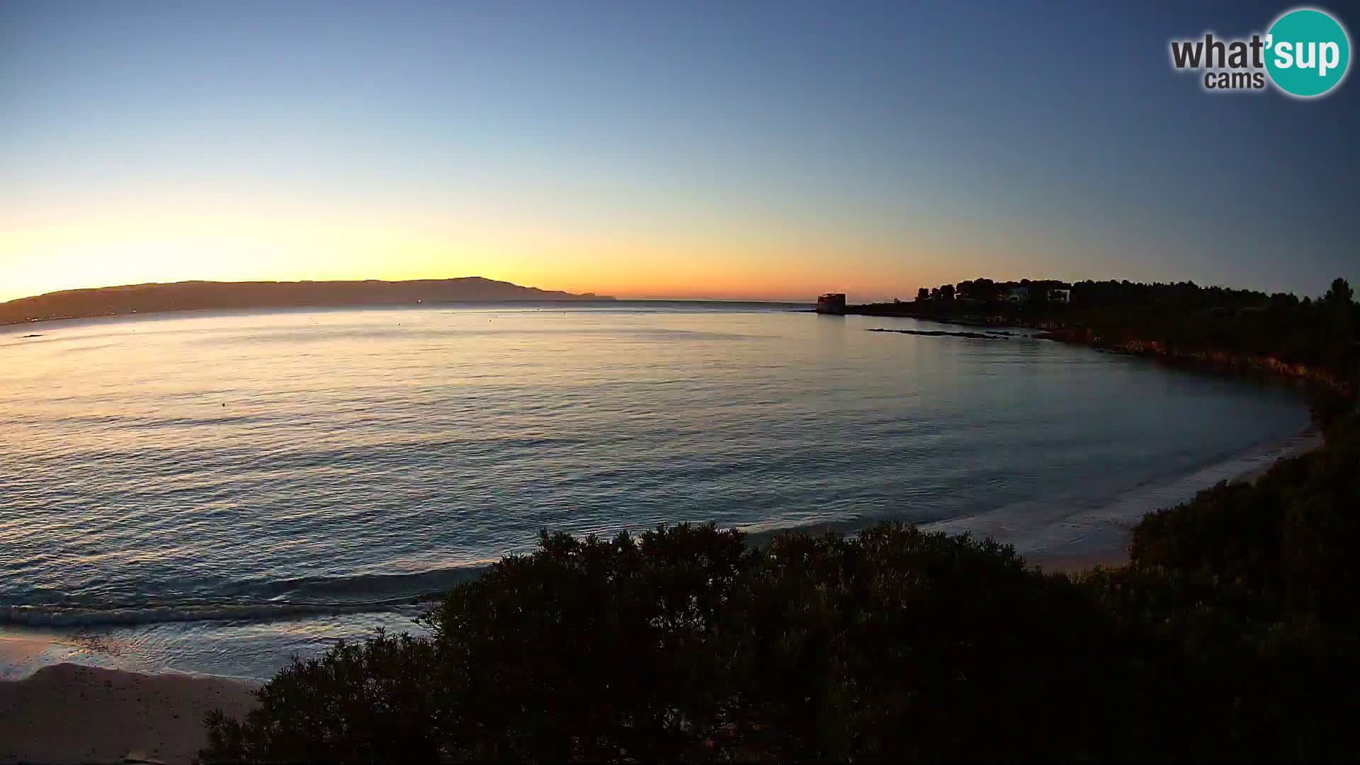 Webcam Lazzaretto Strand | Alghero | Sardinien