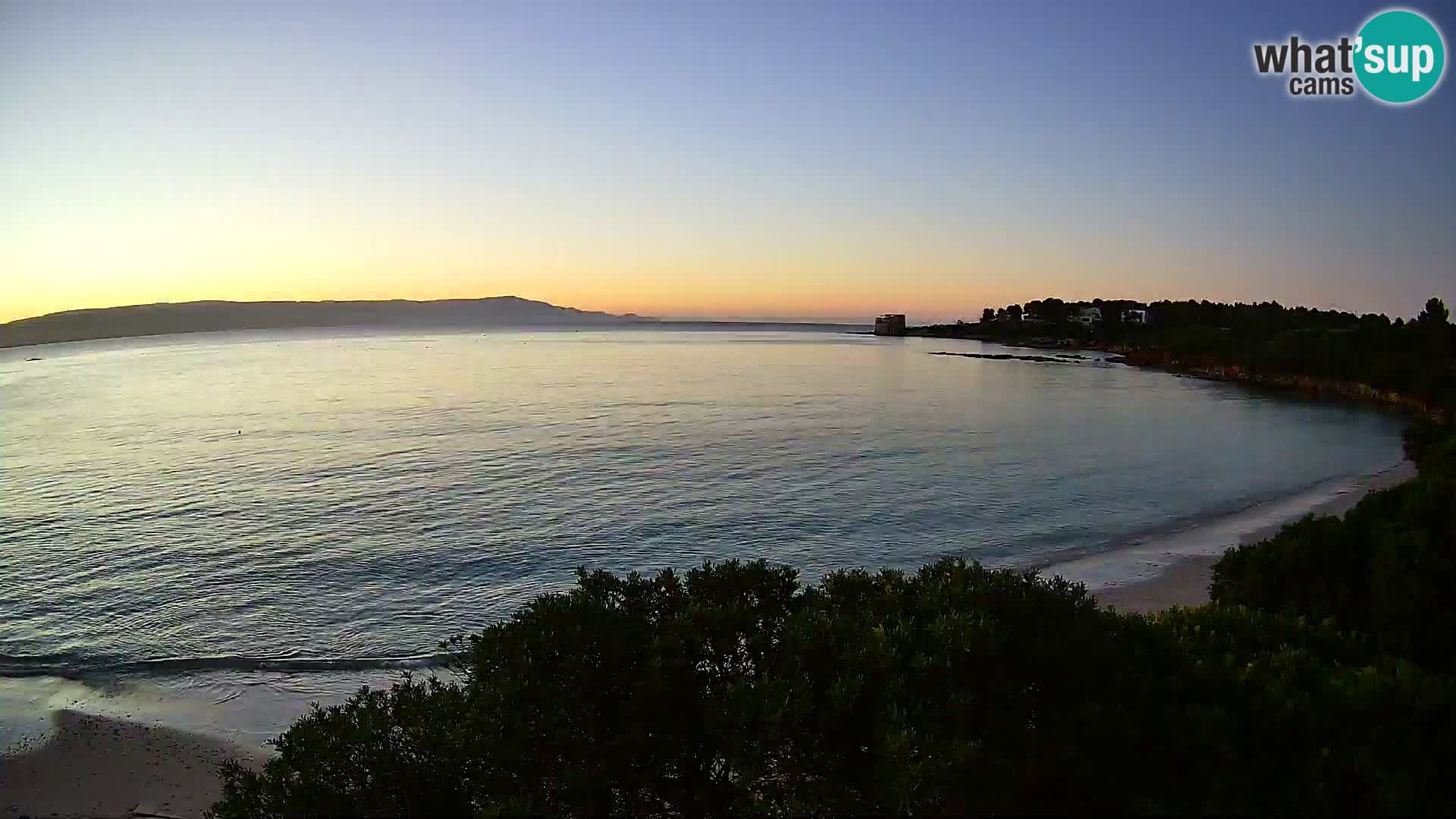 Webcam Lazzaretto beach | Alghero | Sardinia
