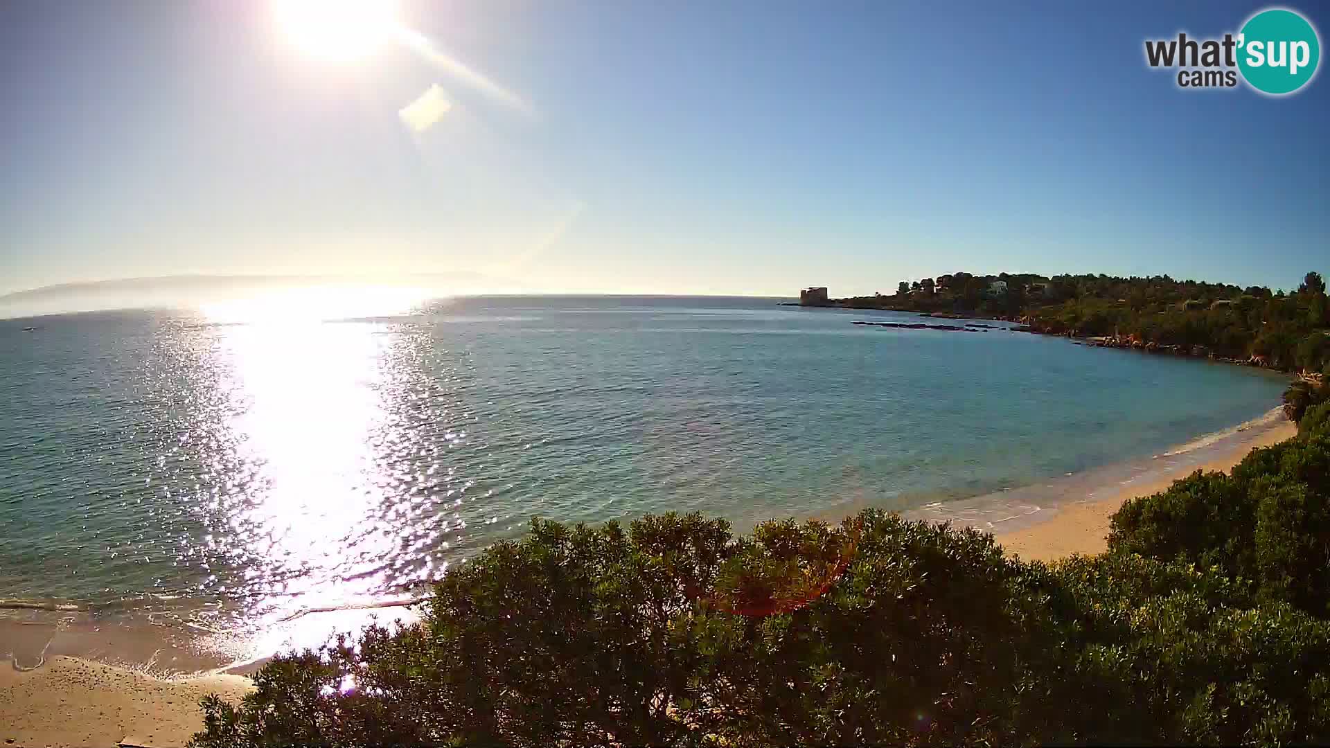 Webcam spiaggia Lazzaretto | Alghero | Sardegna