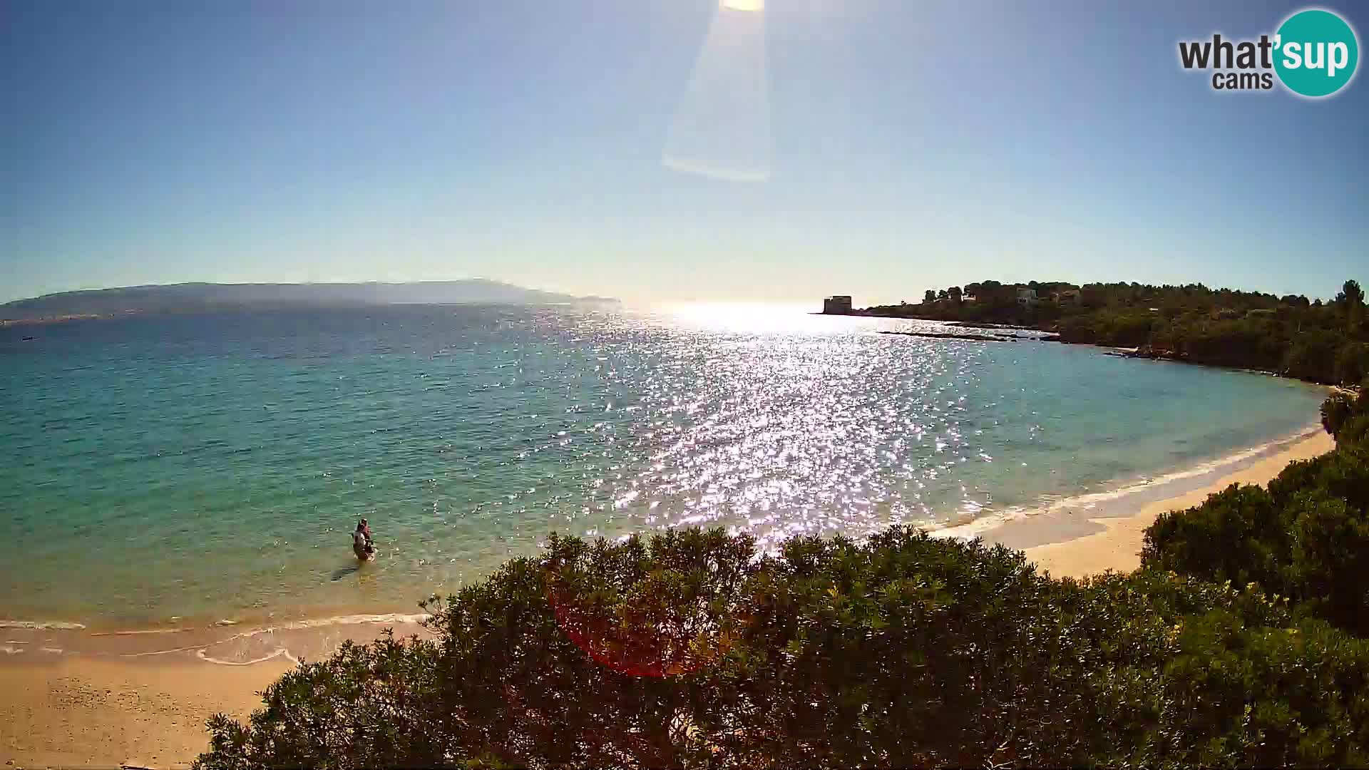Webcam spiaggia Lazzaretto | Alghero | Sardegna