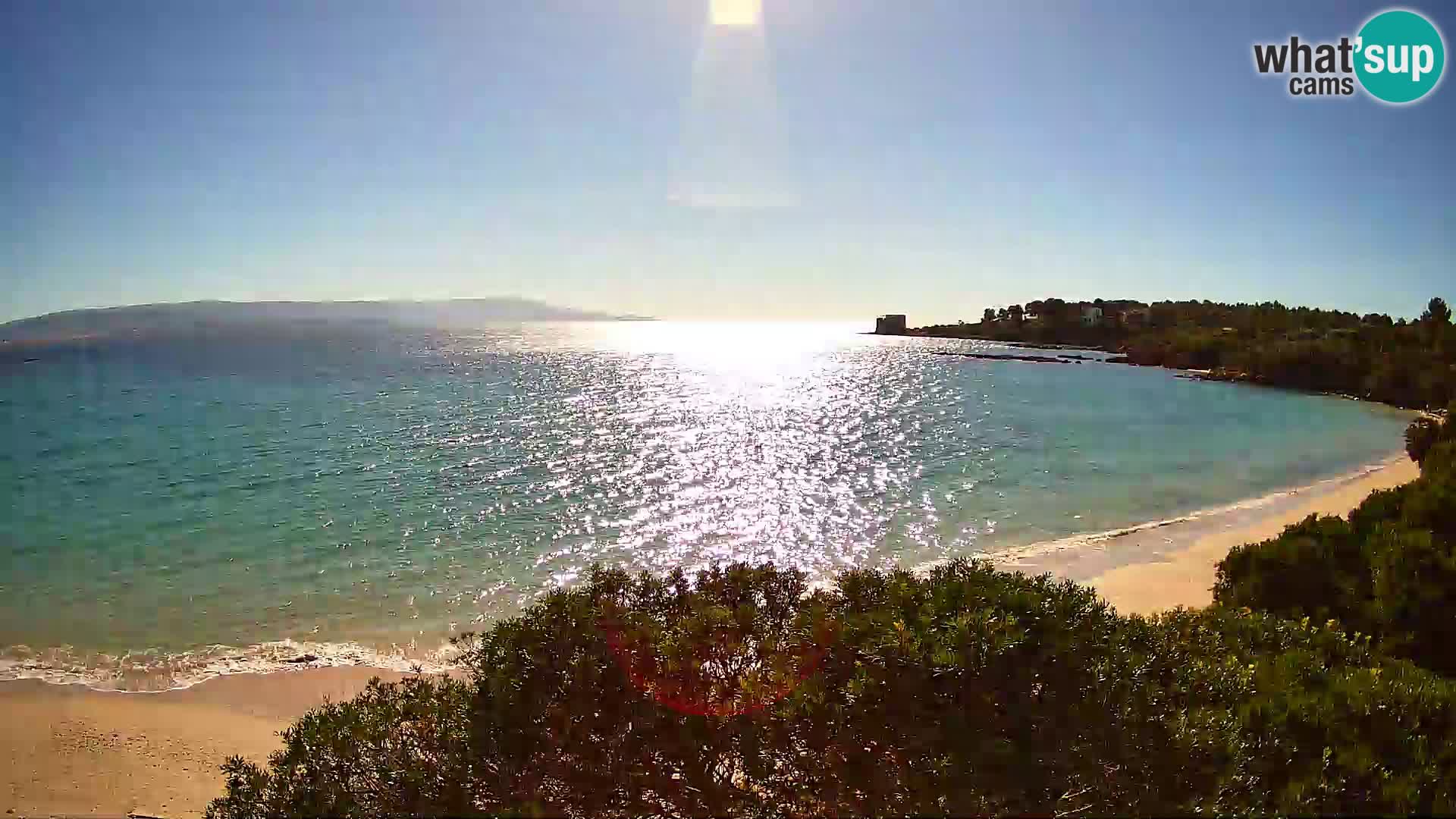 Webcam spiaggia Lazzaretto | Alghero | Sardegna