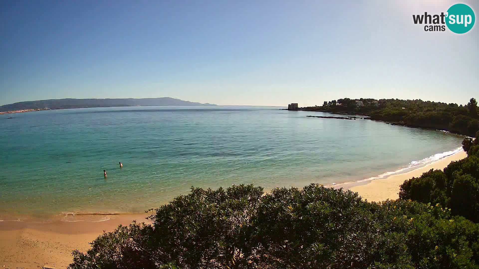 Webcam spiaggia Lazzaretto | Alghero | Sardegna