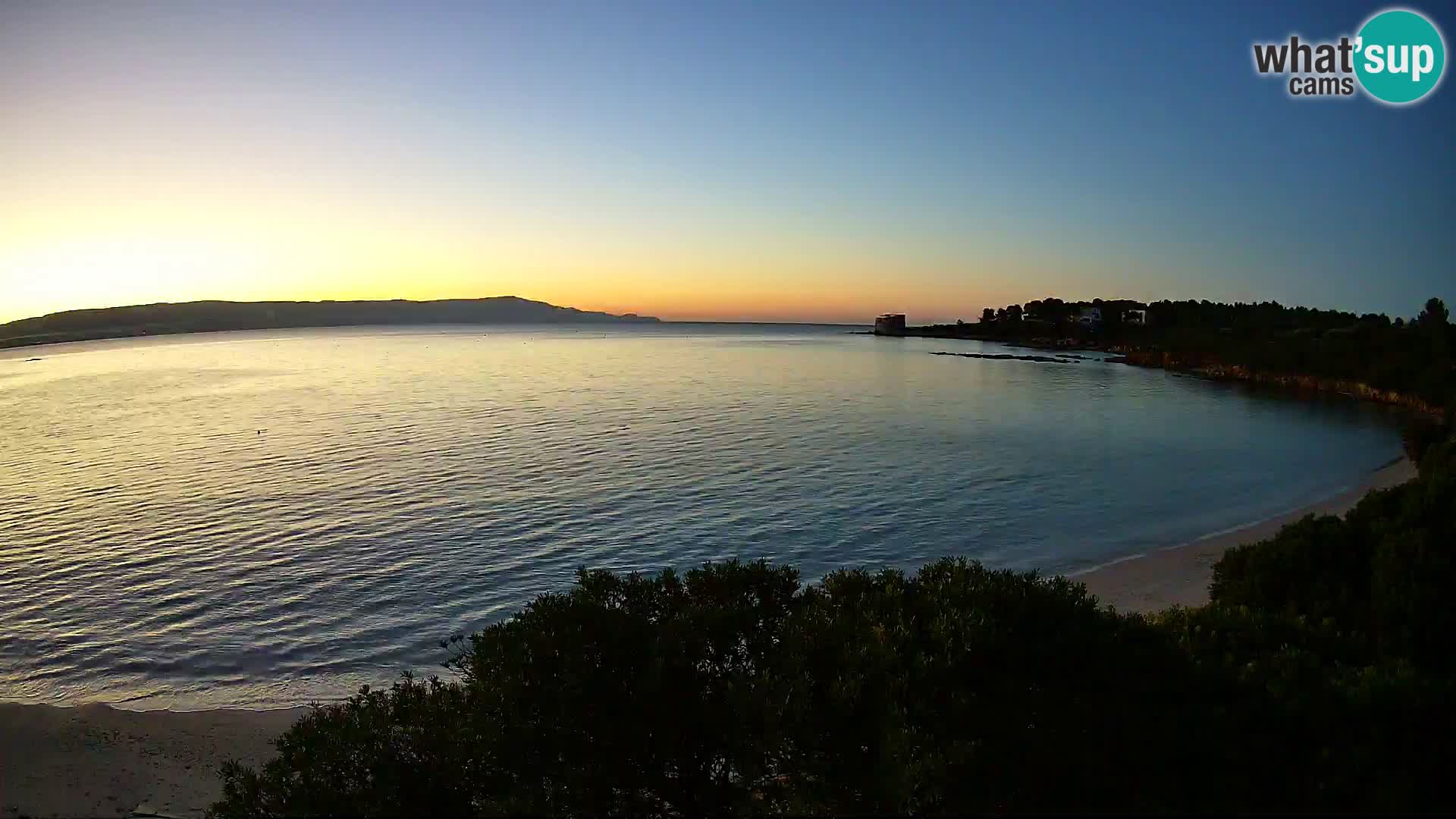 Webcam Lazzaretto beach | Alghero | Sardinia