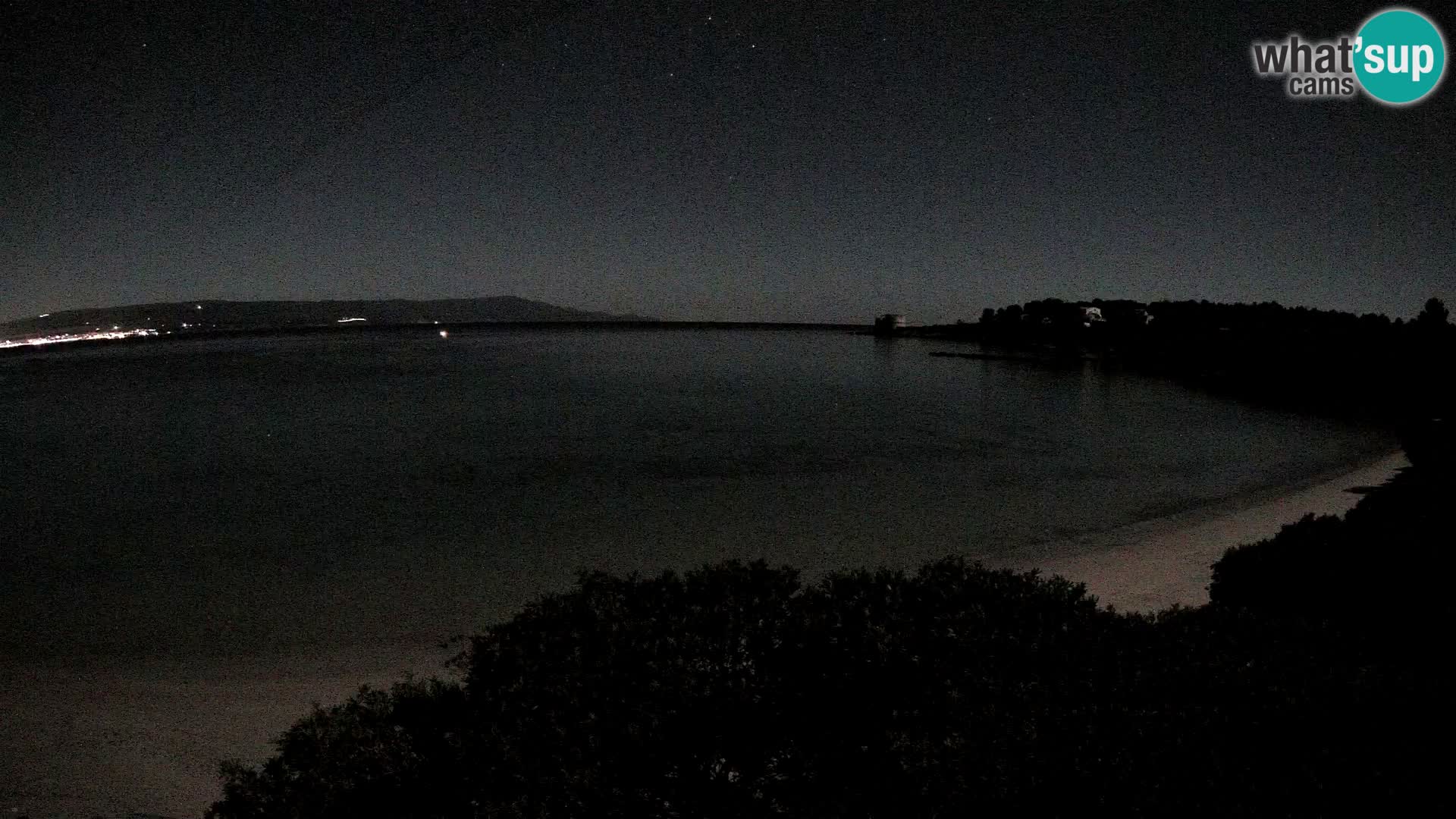 Webcam Lazzaretto Strand | Alghero | Sardinien
