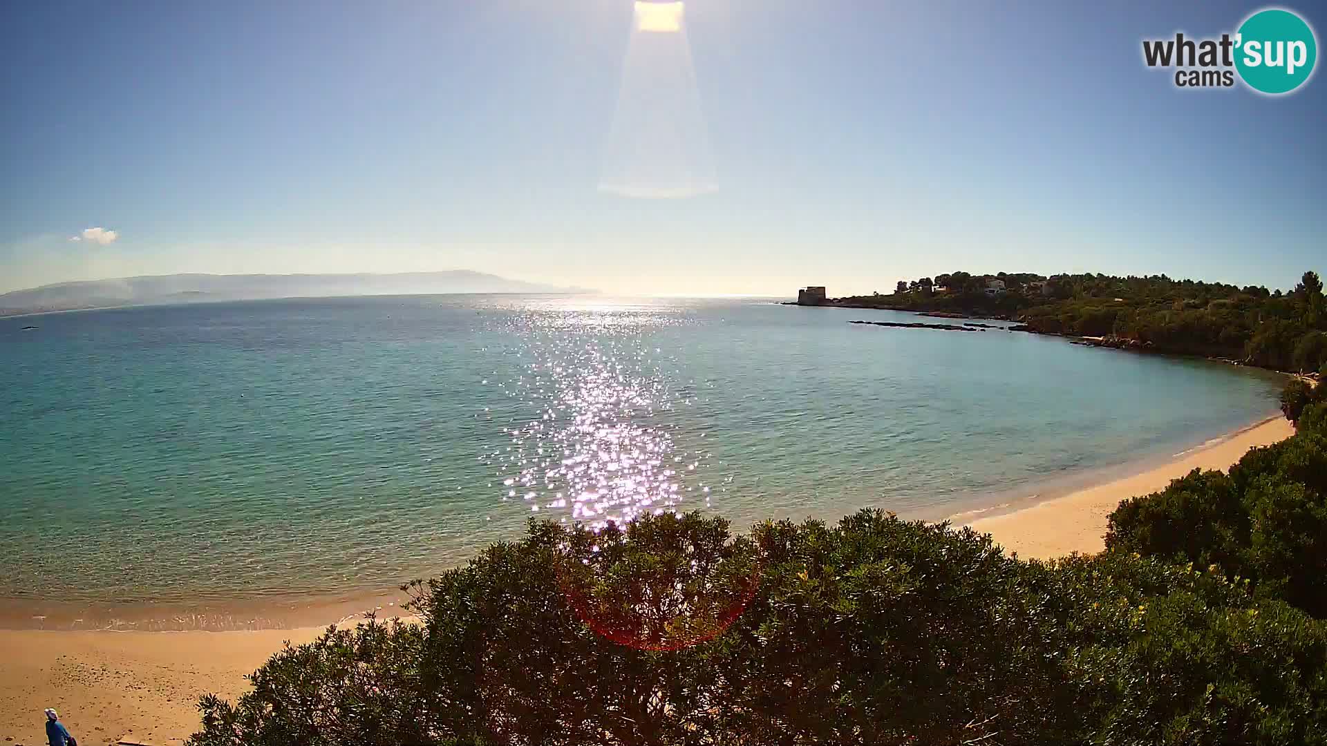 Webcam Lazzaretto Strand | Alghero | Sardinien