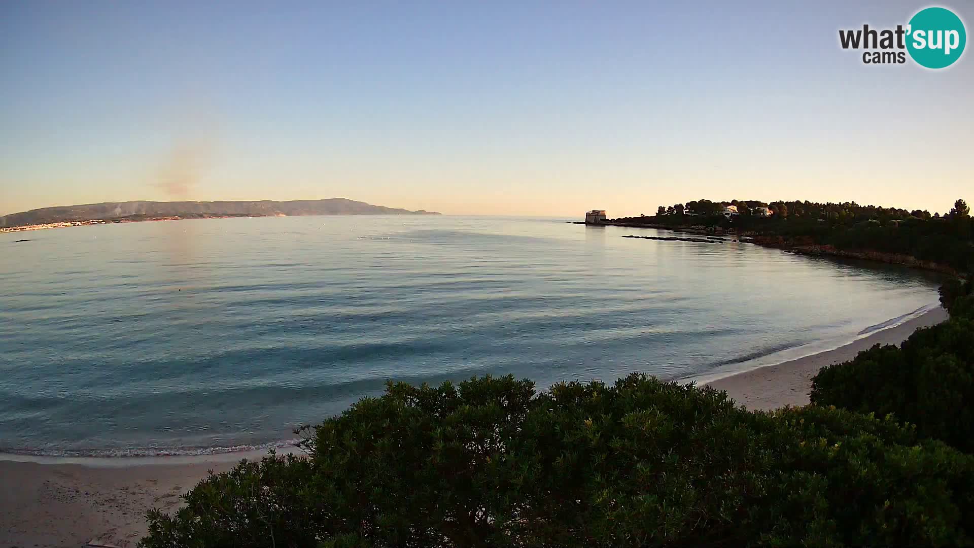 Webcam Lazzaretto beach | Alghero | Sardinia