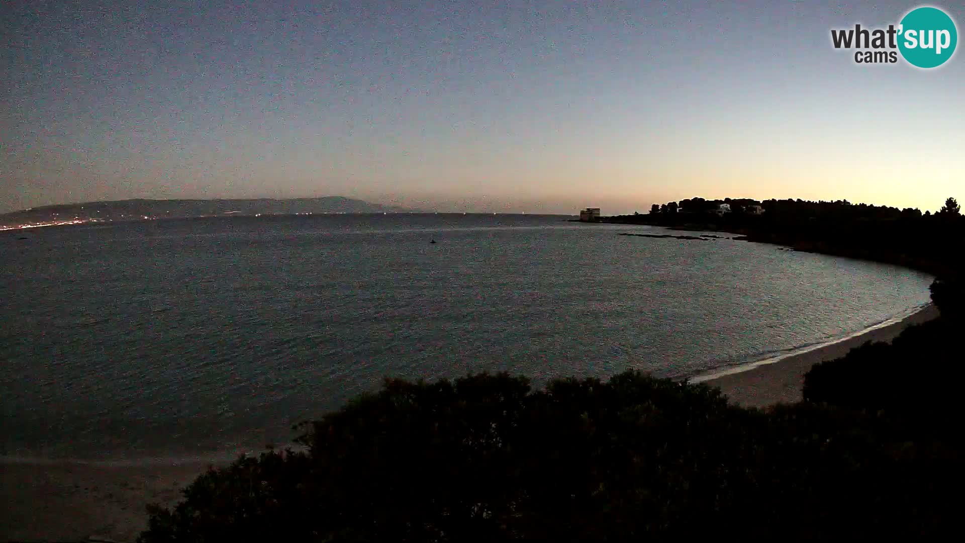 Plage Lazzaretto livecam | Alghero | Sardaigne