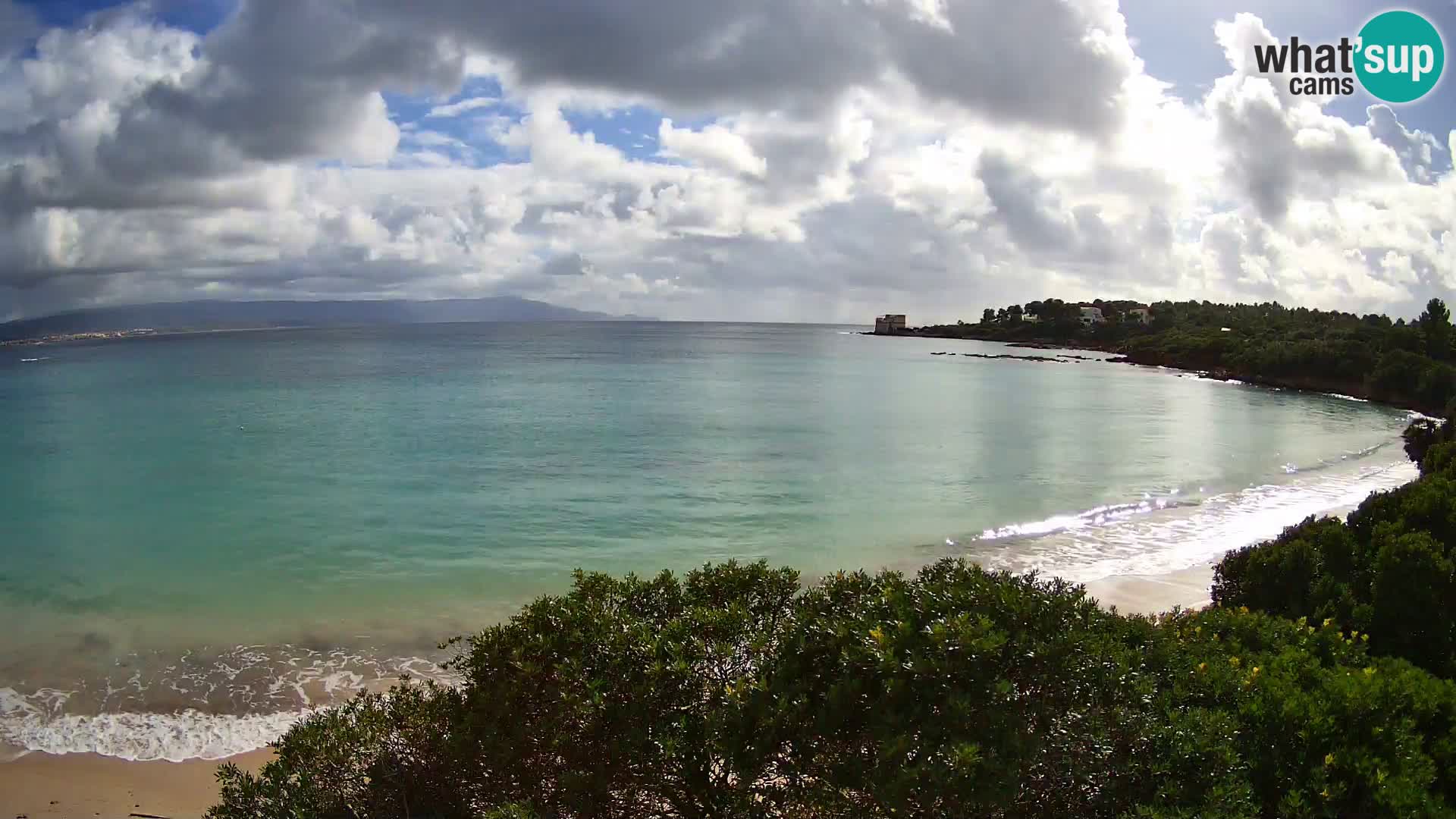 Plage Lazzaretto livecam | Alghero | Sardaigne