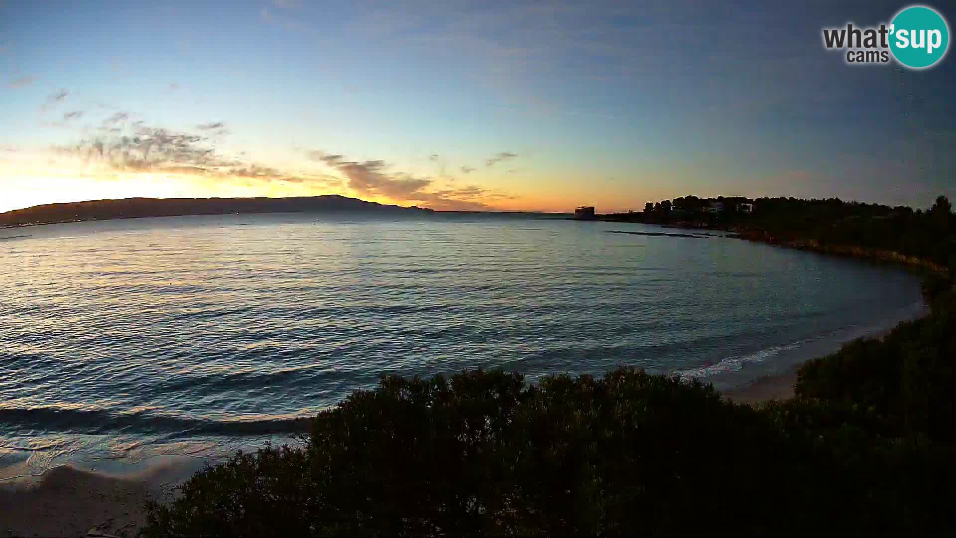 Webcam Lazzaretto beach | Alghero | Sardinia