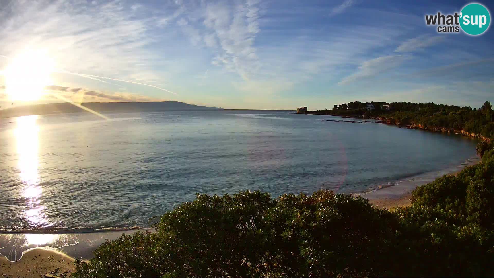 Webcam Lazzaretto beach | Alghero | Sardinia