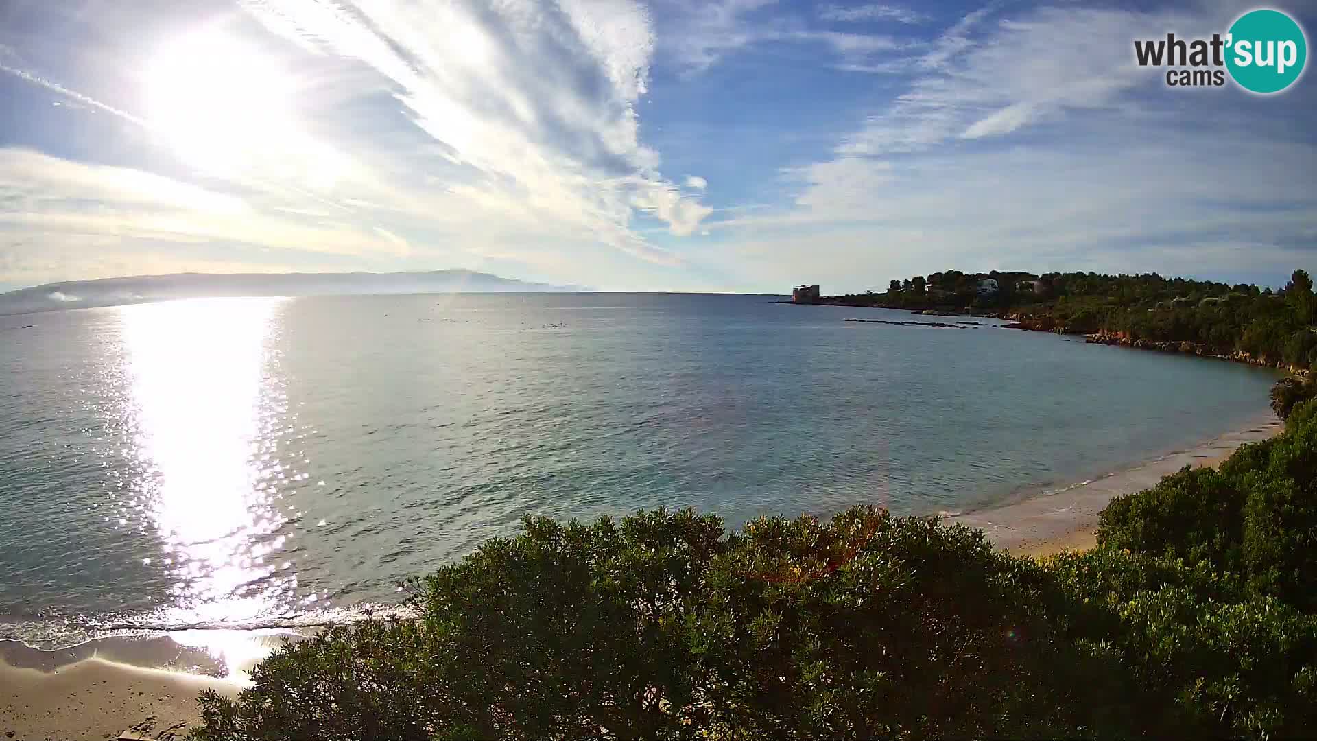 Webcam spiaggia Lazzaretto | Alghero | Sardegna