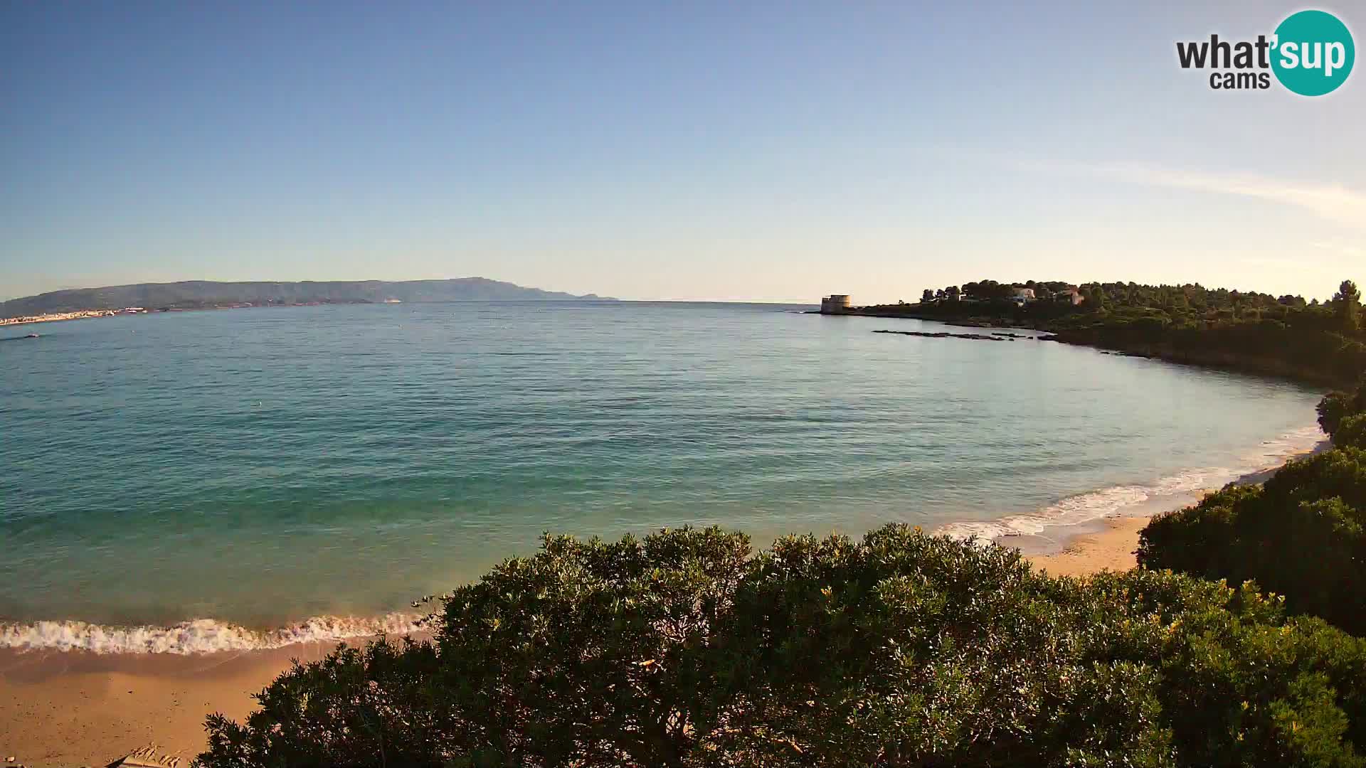 Webcam spiaggia Lazzaretto | Alghero | Sardegna