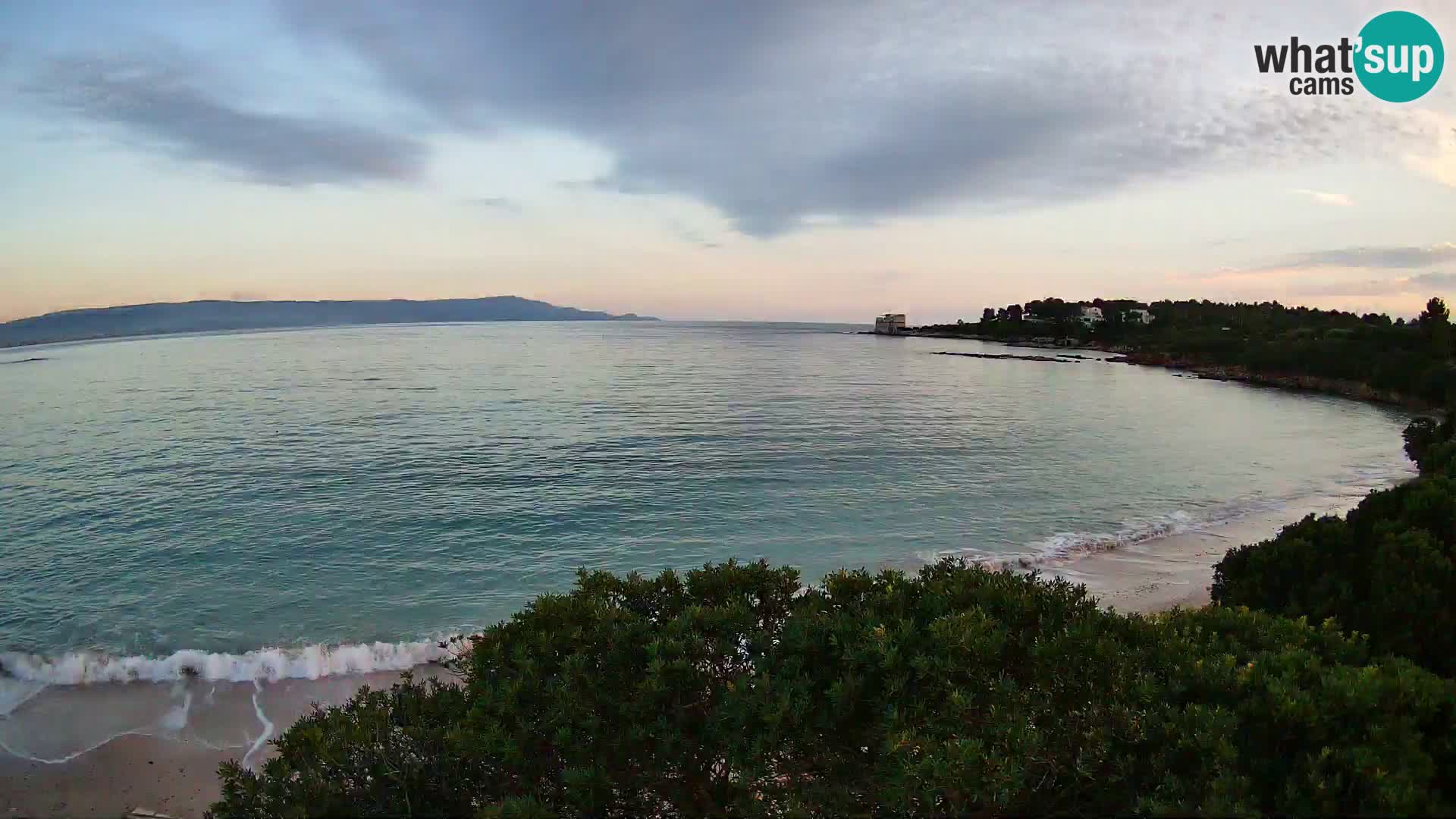 Webcam Lazzaretto beach | Alghero | Sardinia