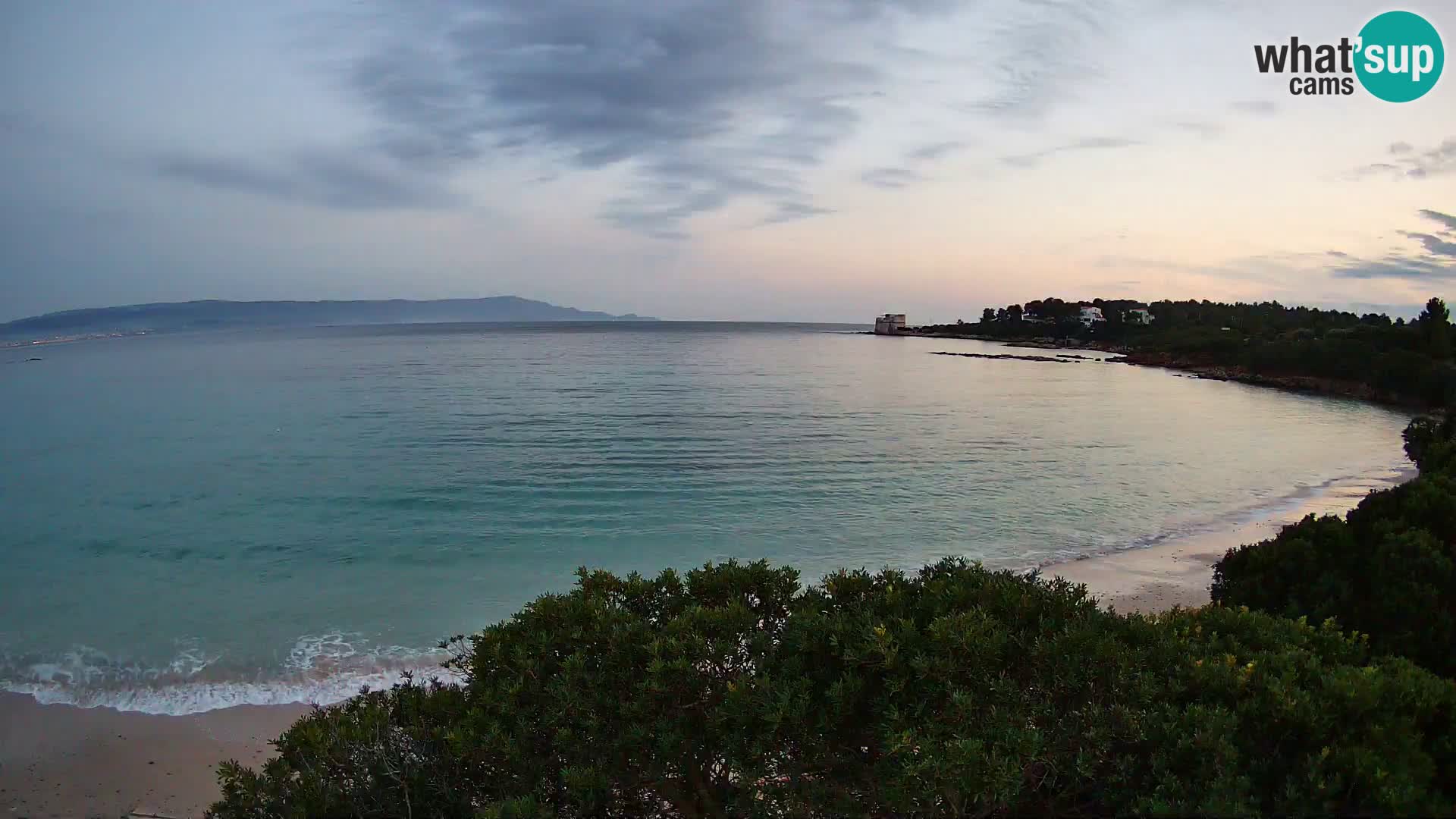 Webcam Lazzaretto beach | Alghero | Sardinia